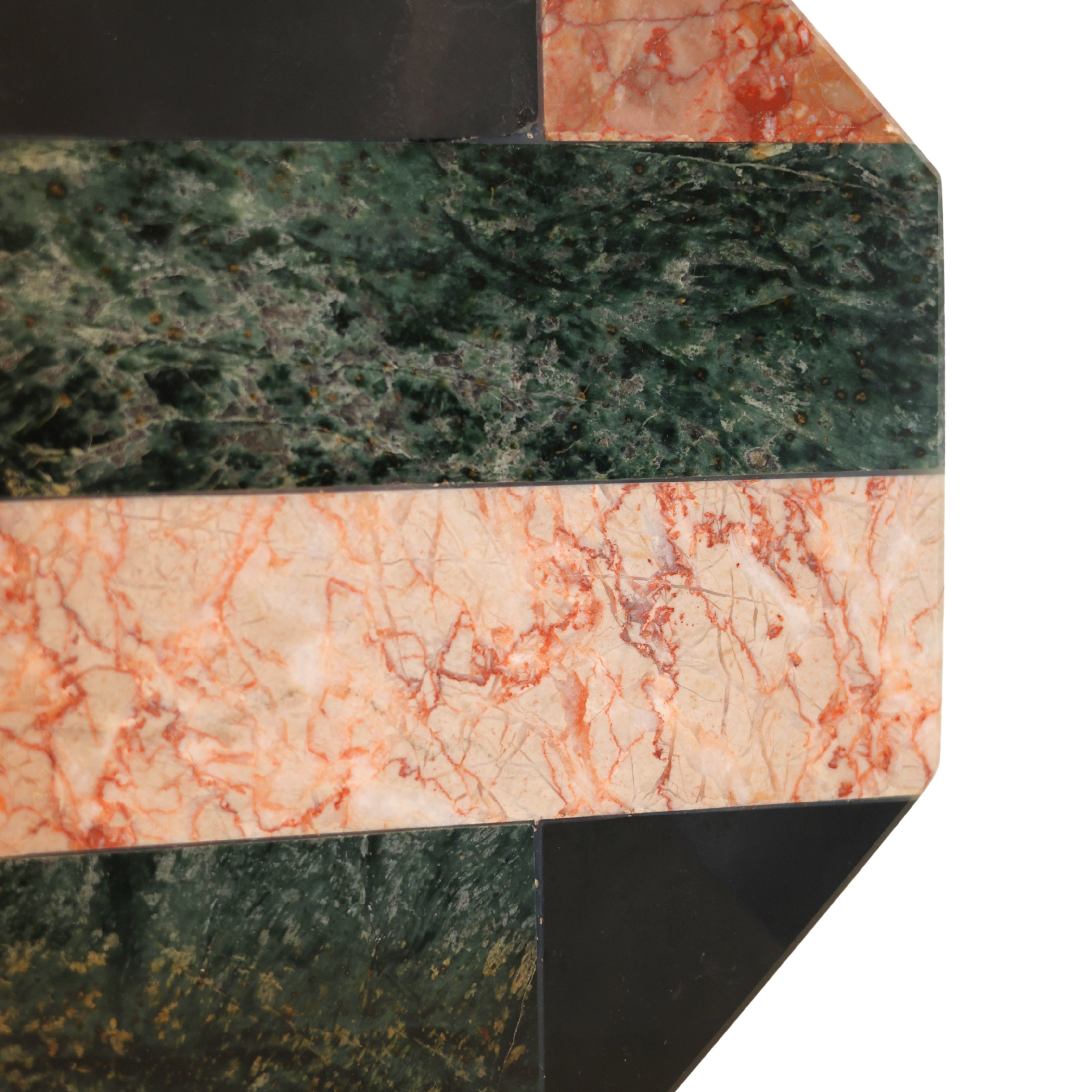 Marble Patchwork Rotating Tray