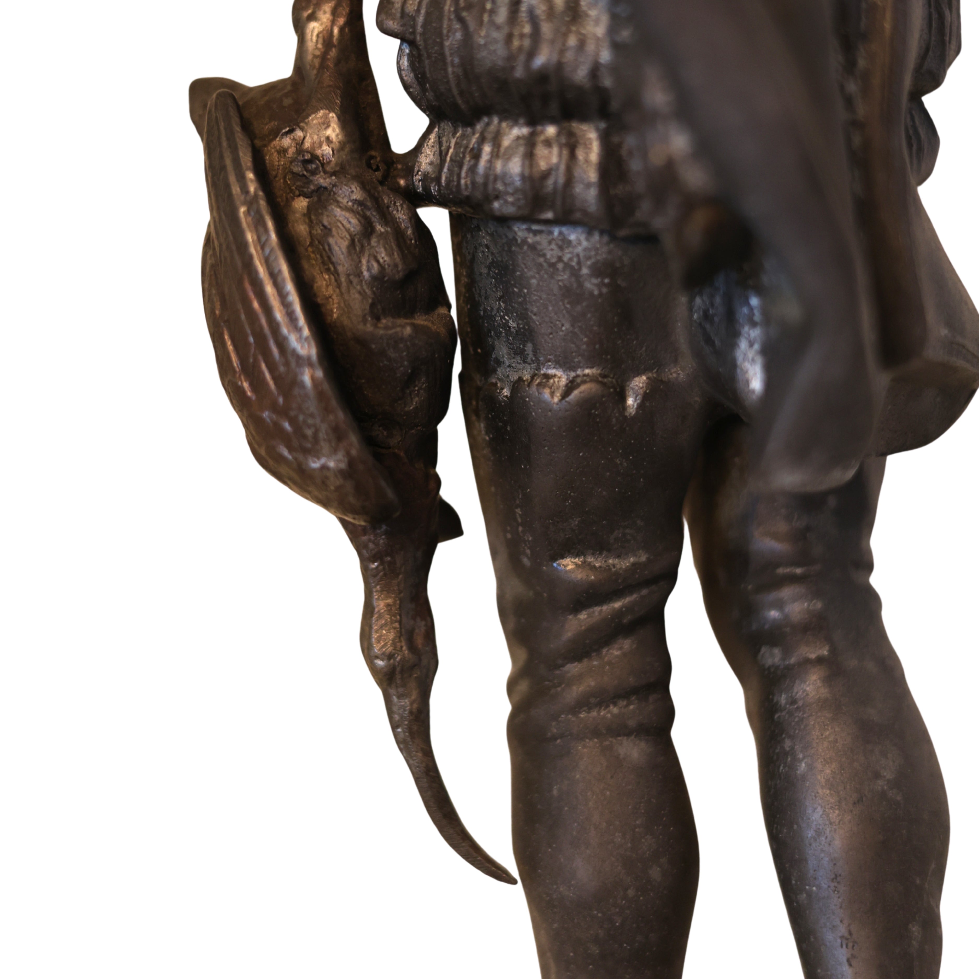 Victorian Falconer Statue
