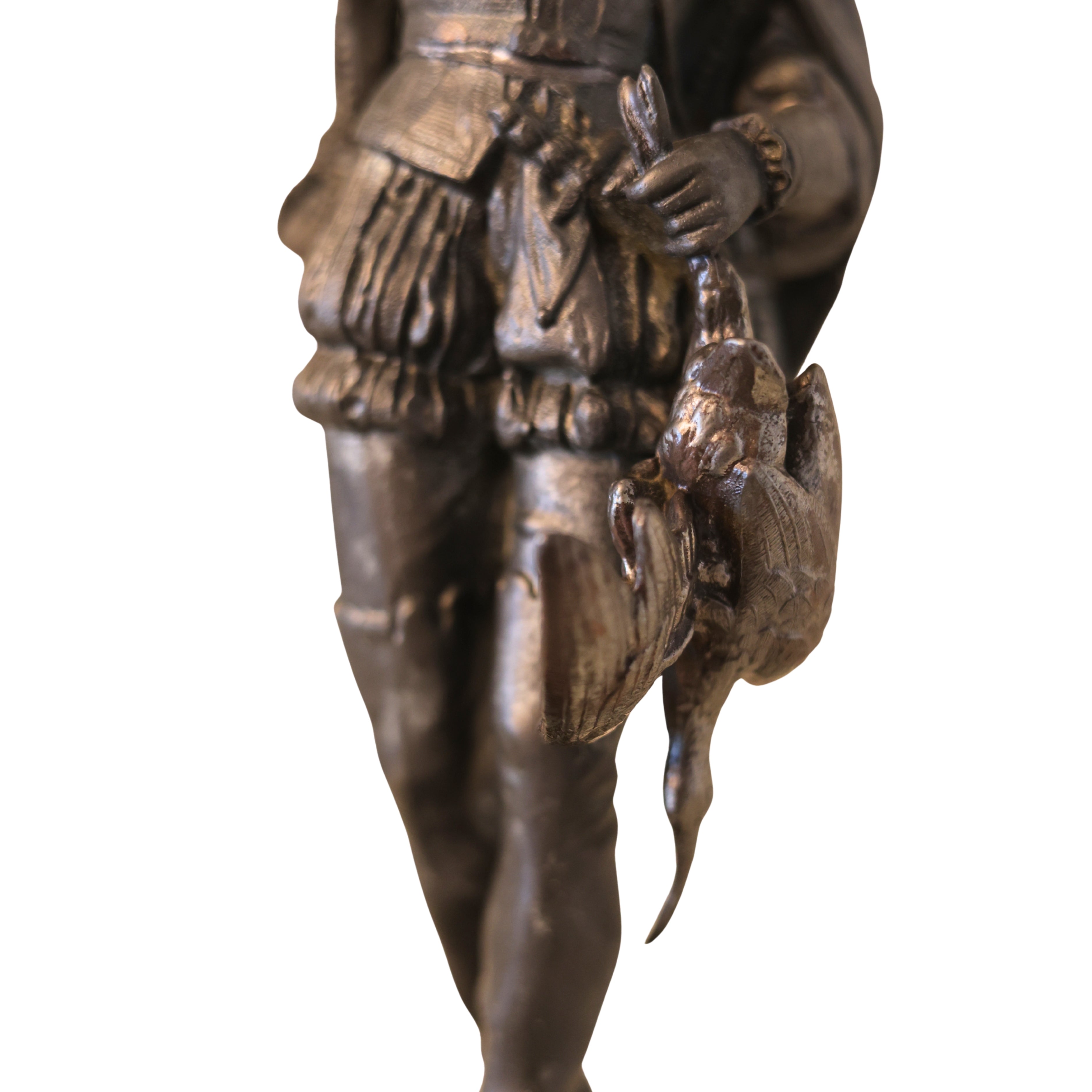Victorian Falconer Statue