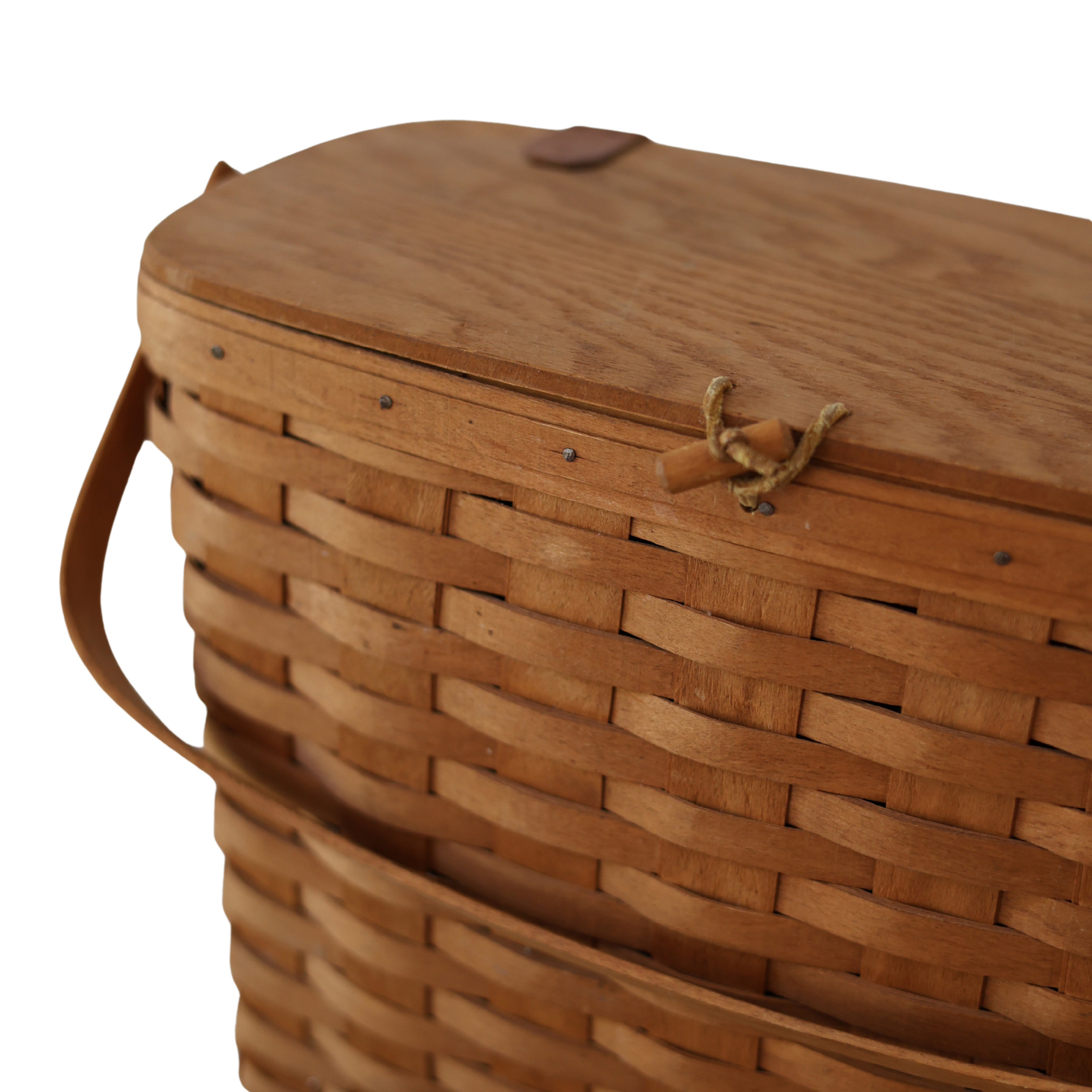 Longaberger Footed Storage Basket