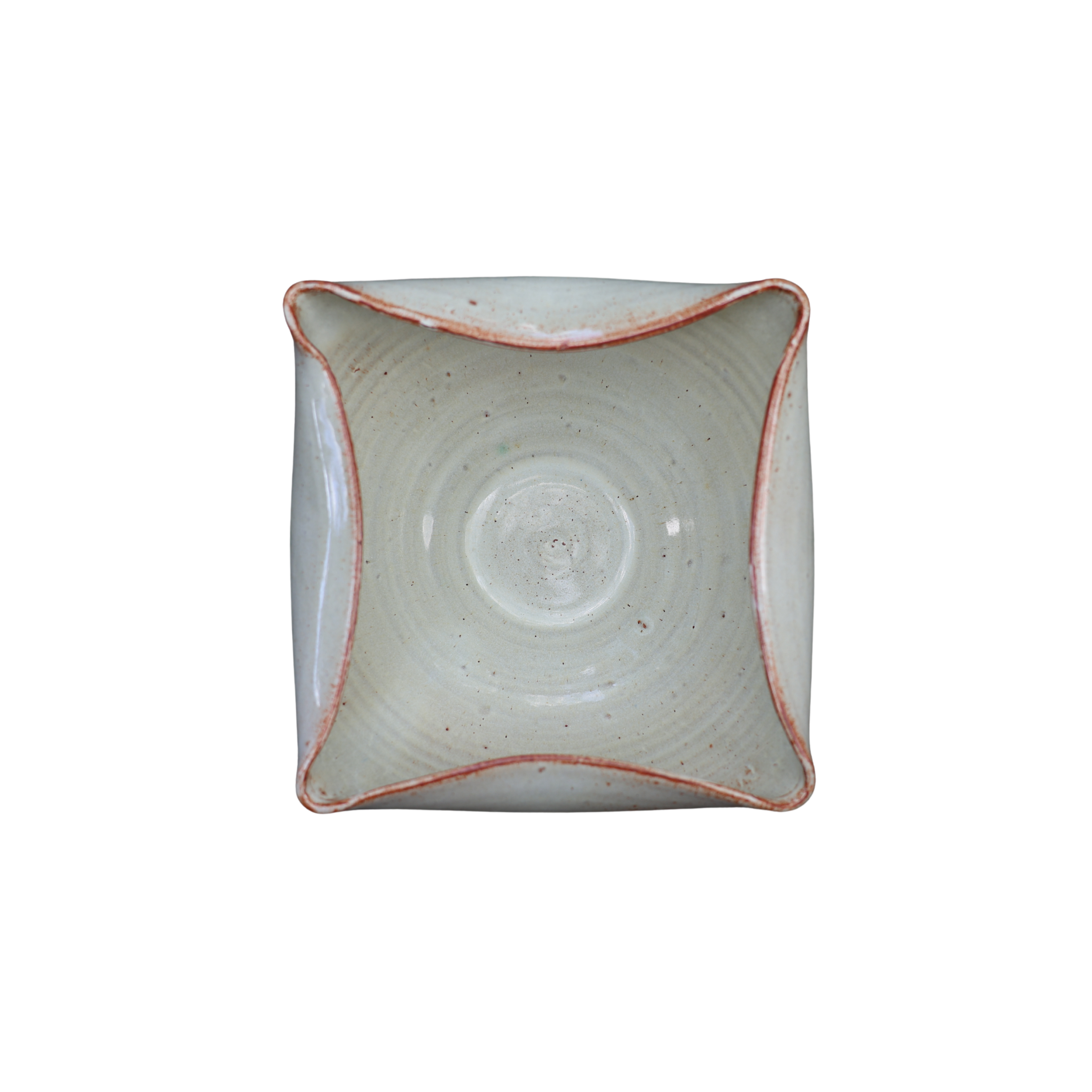 Ruffled Studio Pottery Serving Bowl