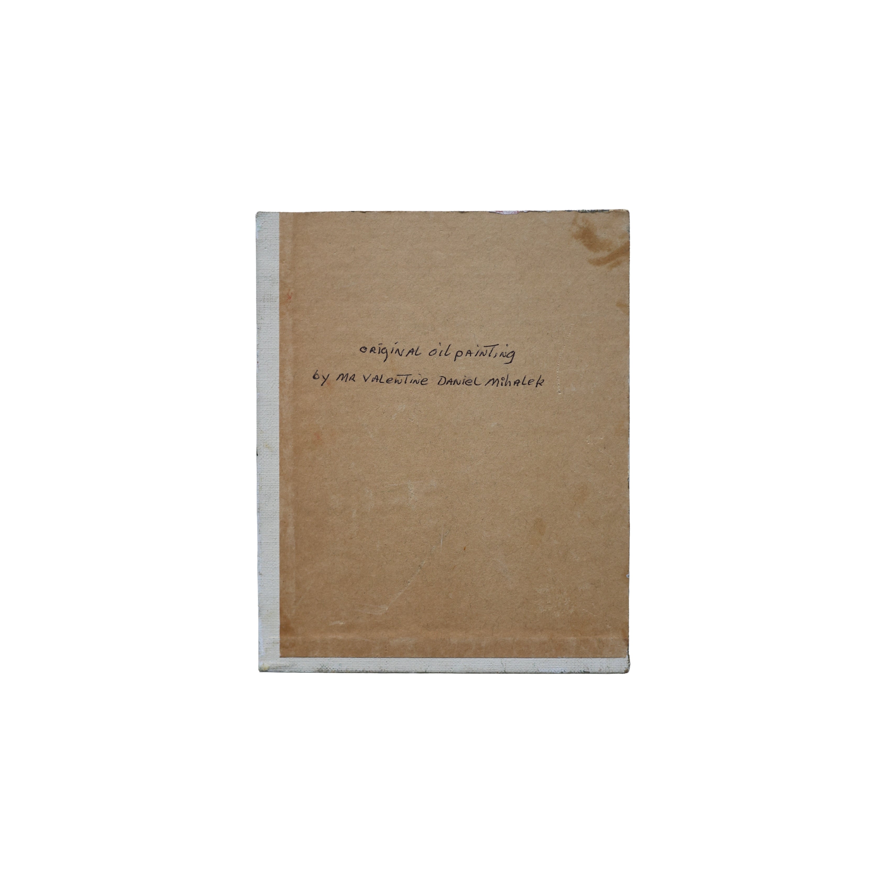 Petite Oil Portrait Study on Panel