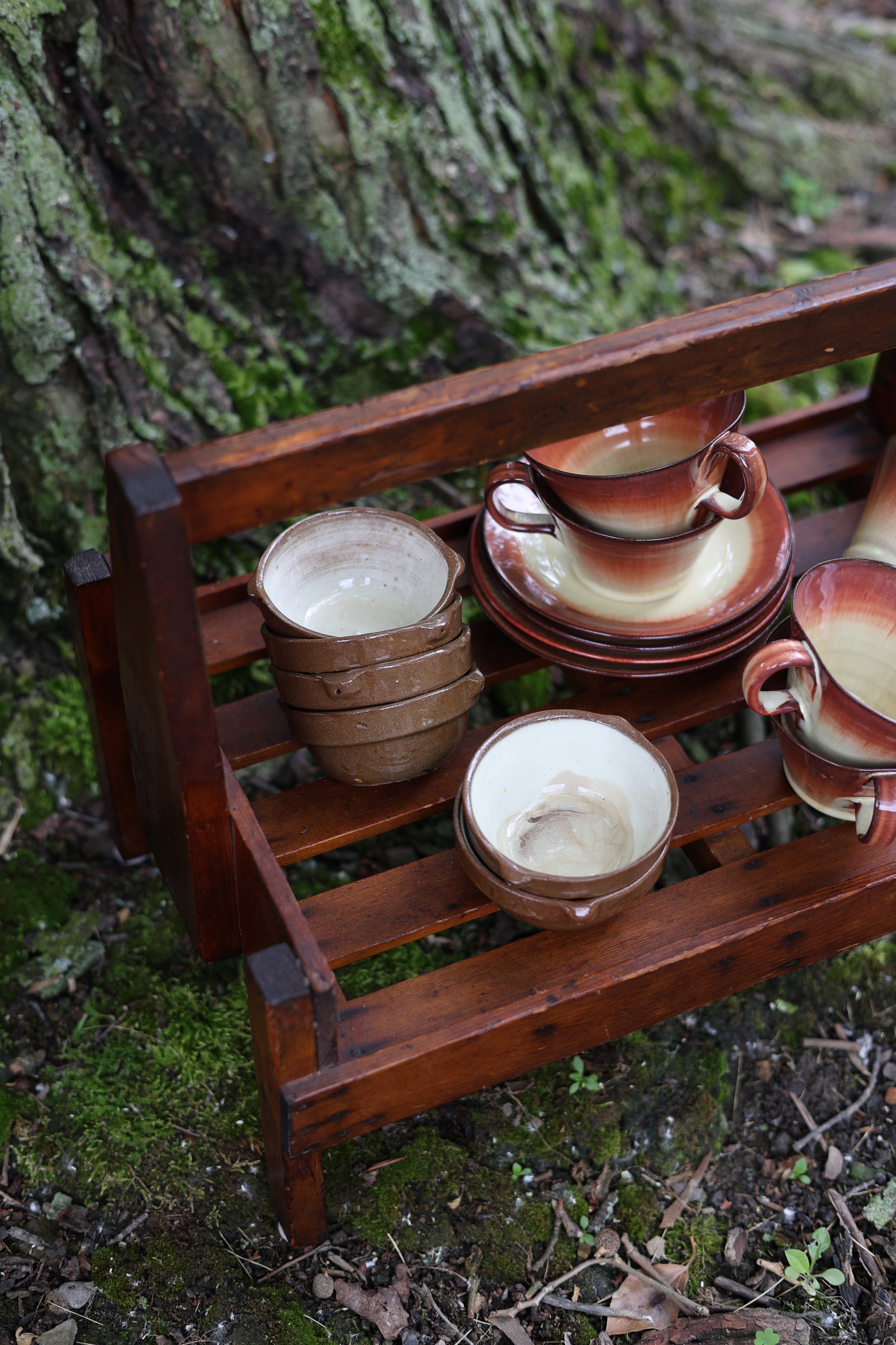 Glazed Terracotta Coffee Cups
