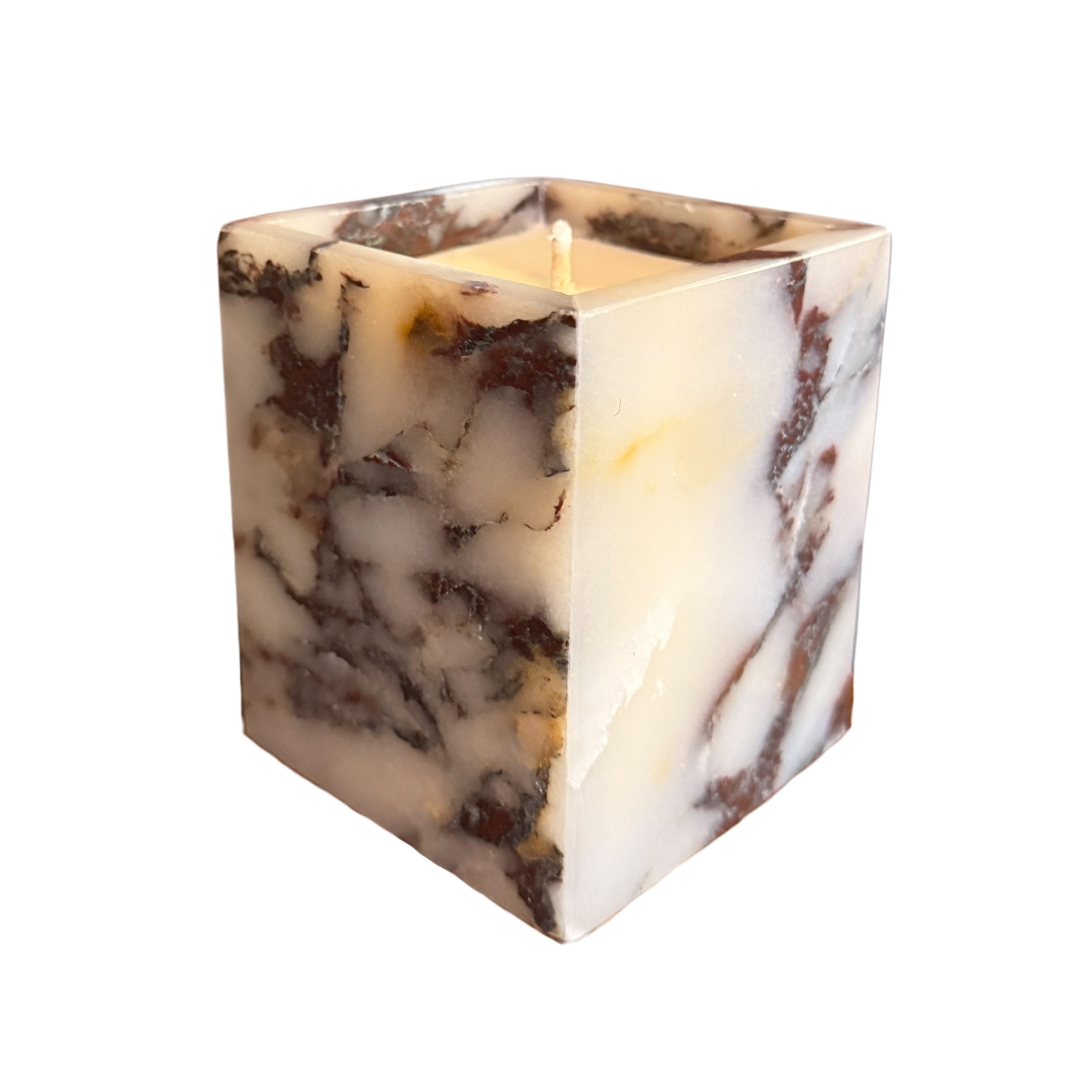 Calacatta Viola Marble Candle