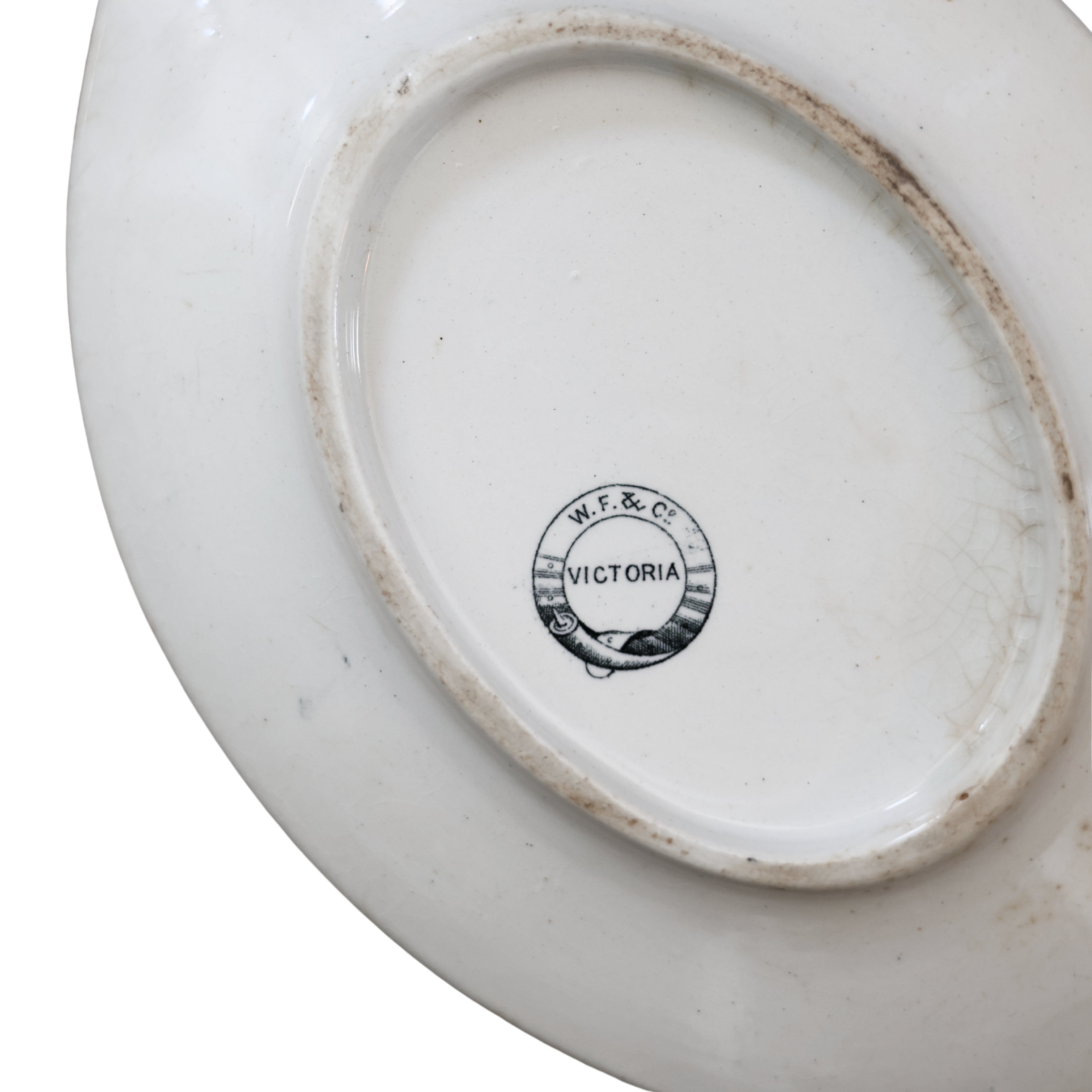 W.F. & Co. “Victoria” Sauce Tureen with Underplate