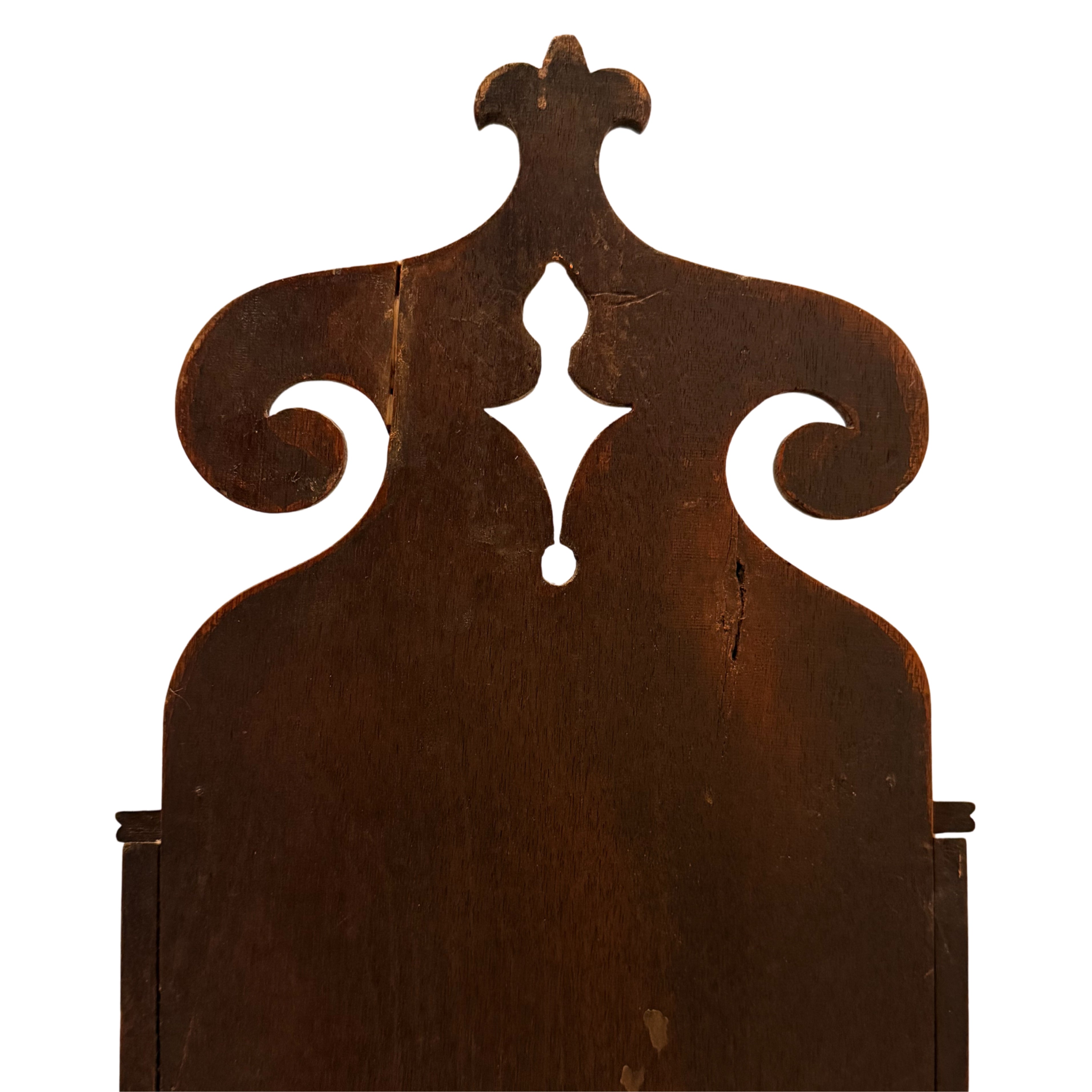 19th c. English Mahogany Salt Box