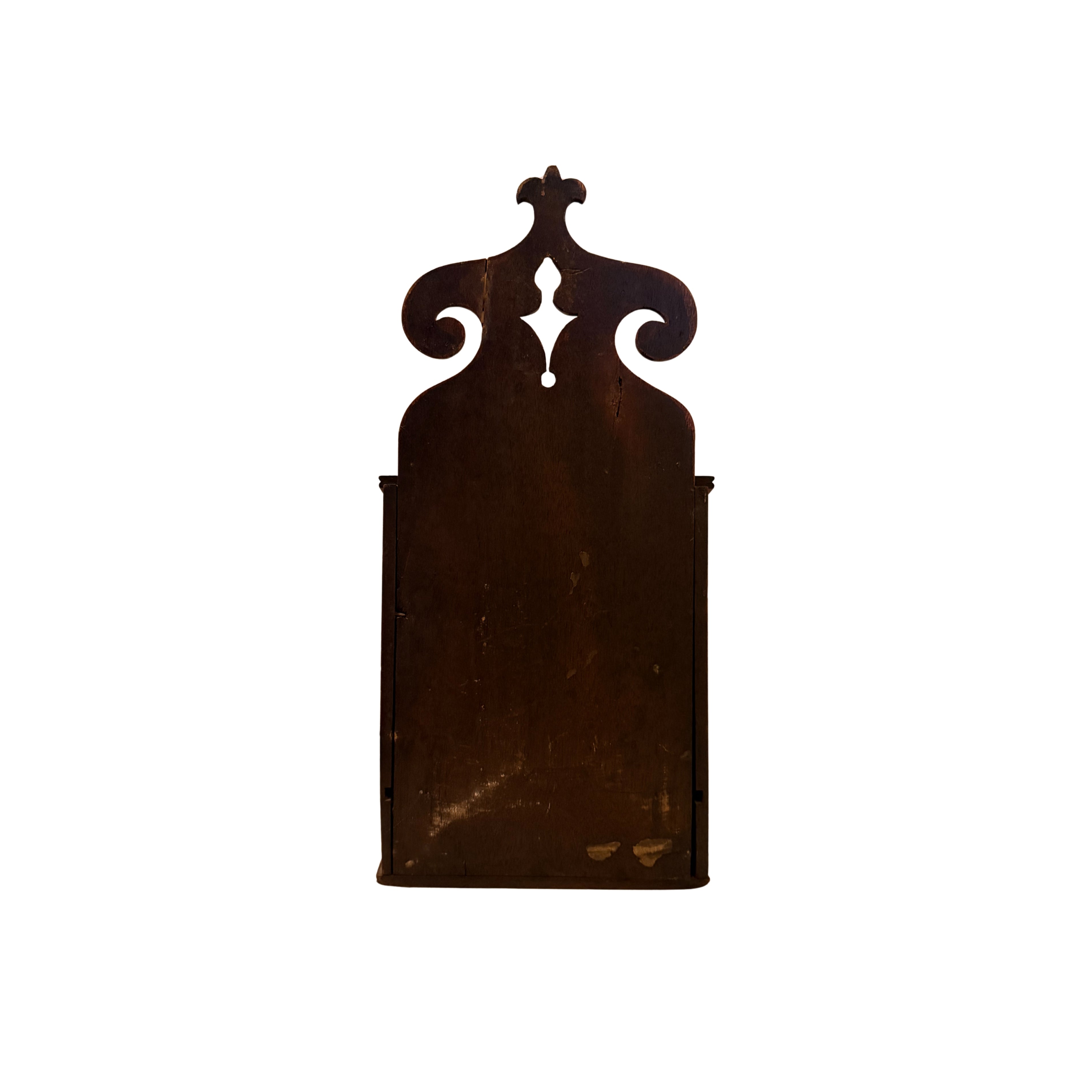 19th c. English Mahogany Salt Box