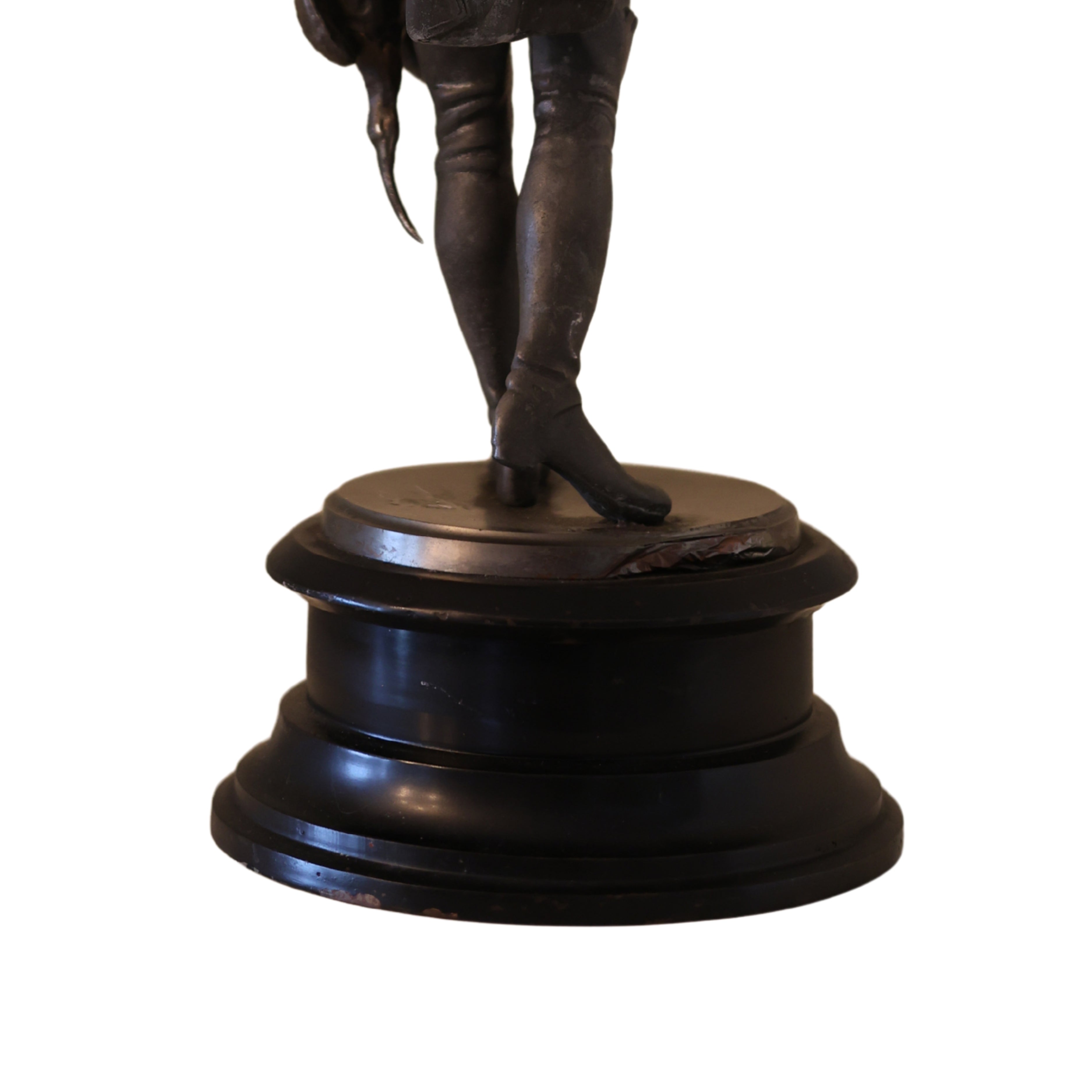 Victorian Falconer Statue