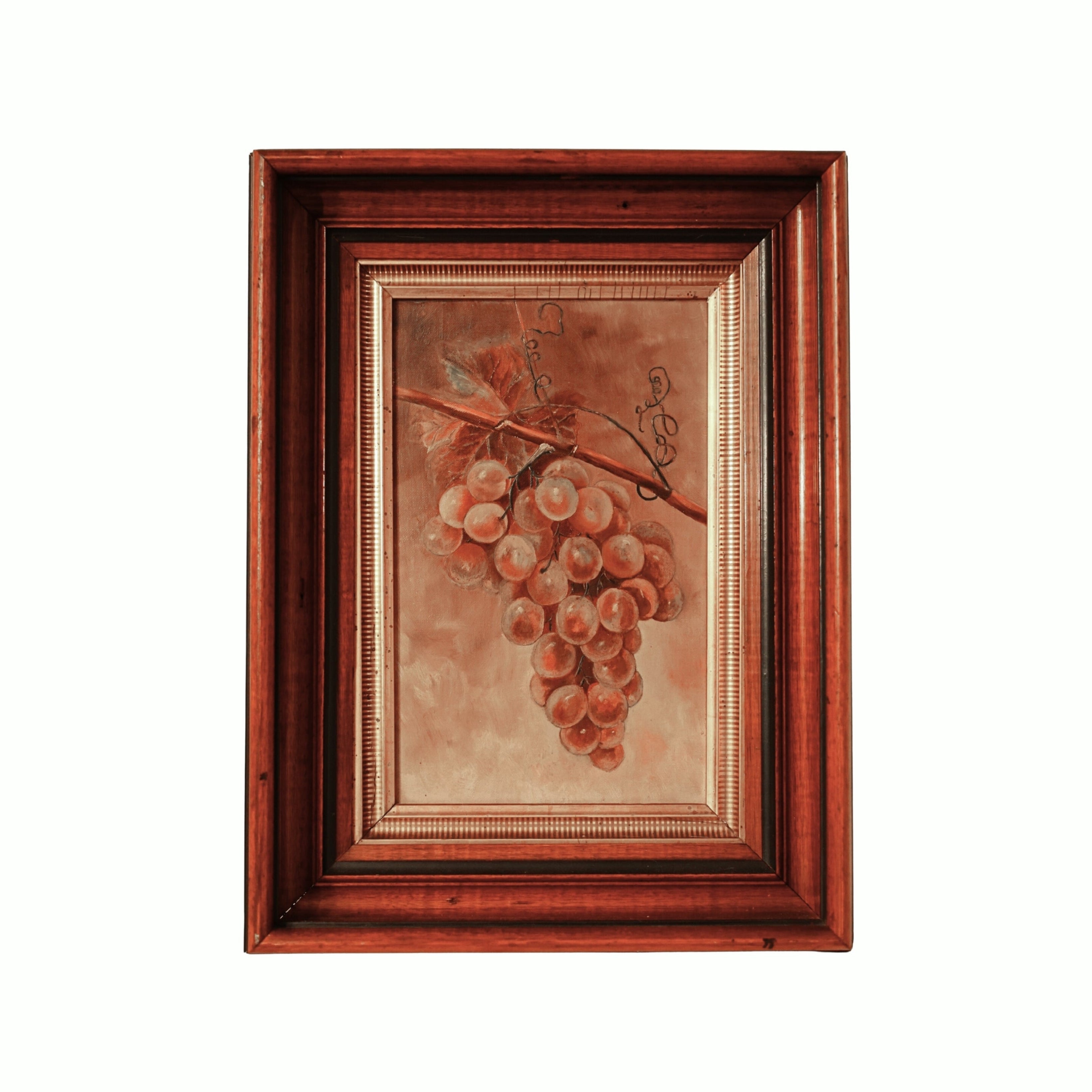 Grape Cluster Oil Painting