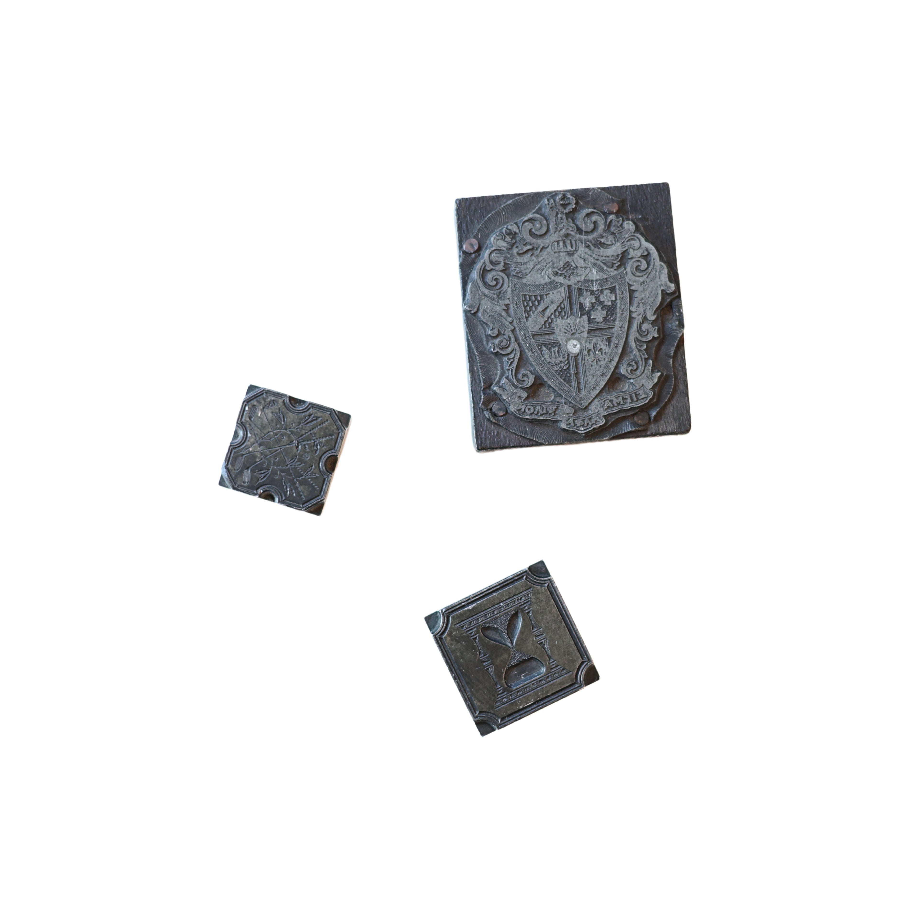 Letterpress Printing Blocks, Assorted Motifs