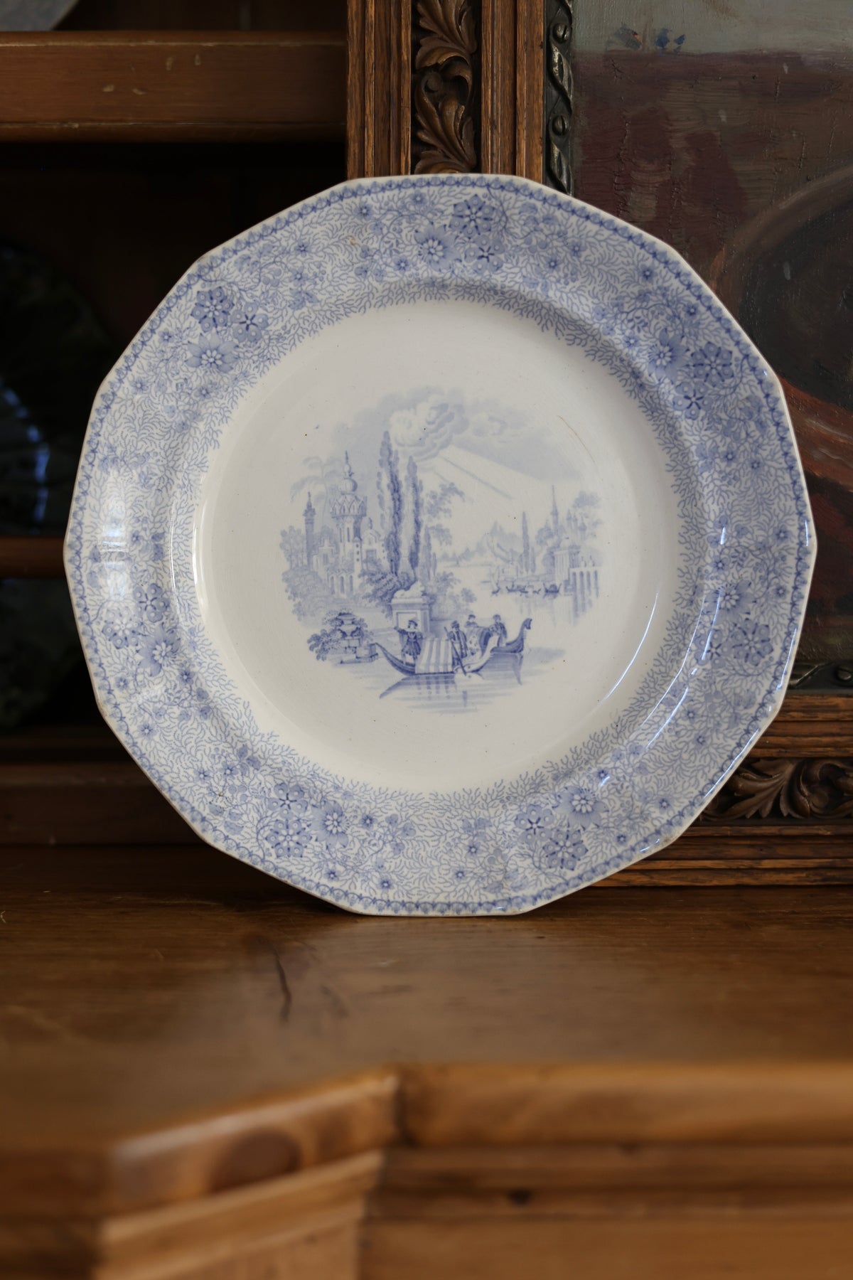 J. Heath & Co. “Lombardy” Luncheon Plate, c. 1835-1
