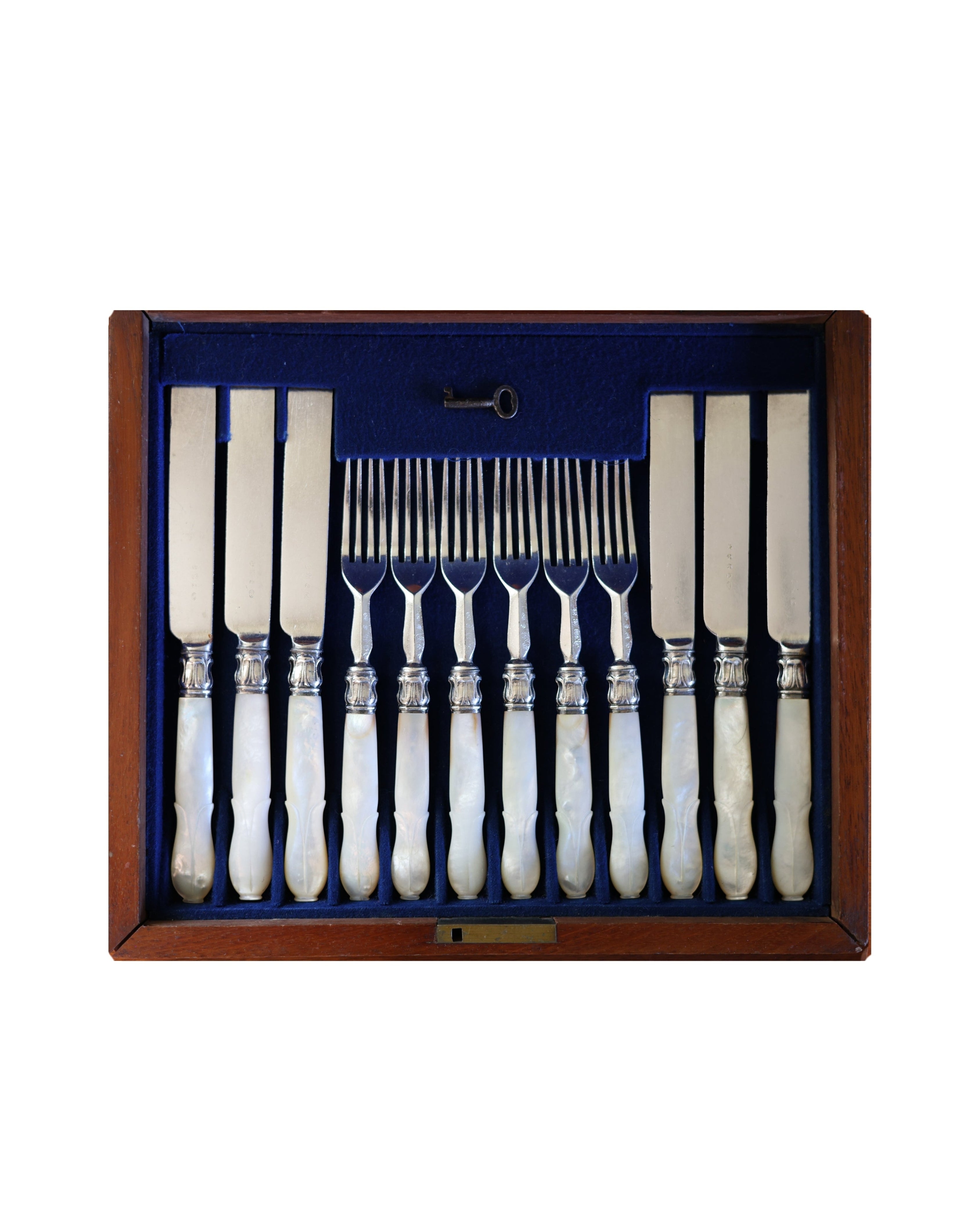 Sheffield Mother-of-Pearl Service for Six-1
