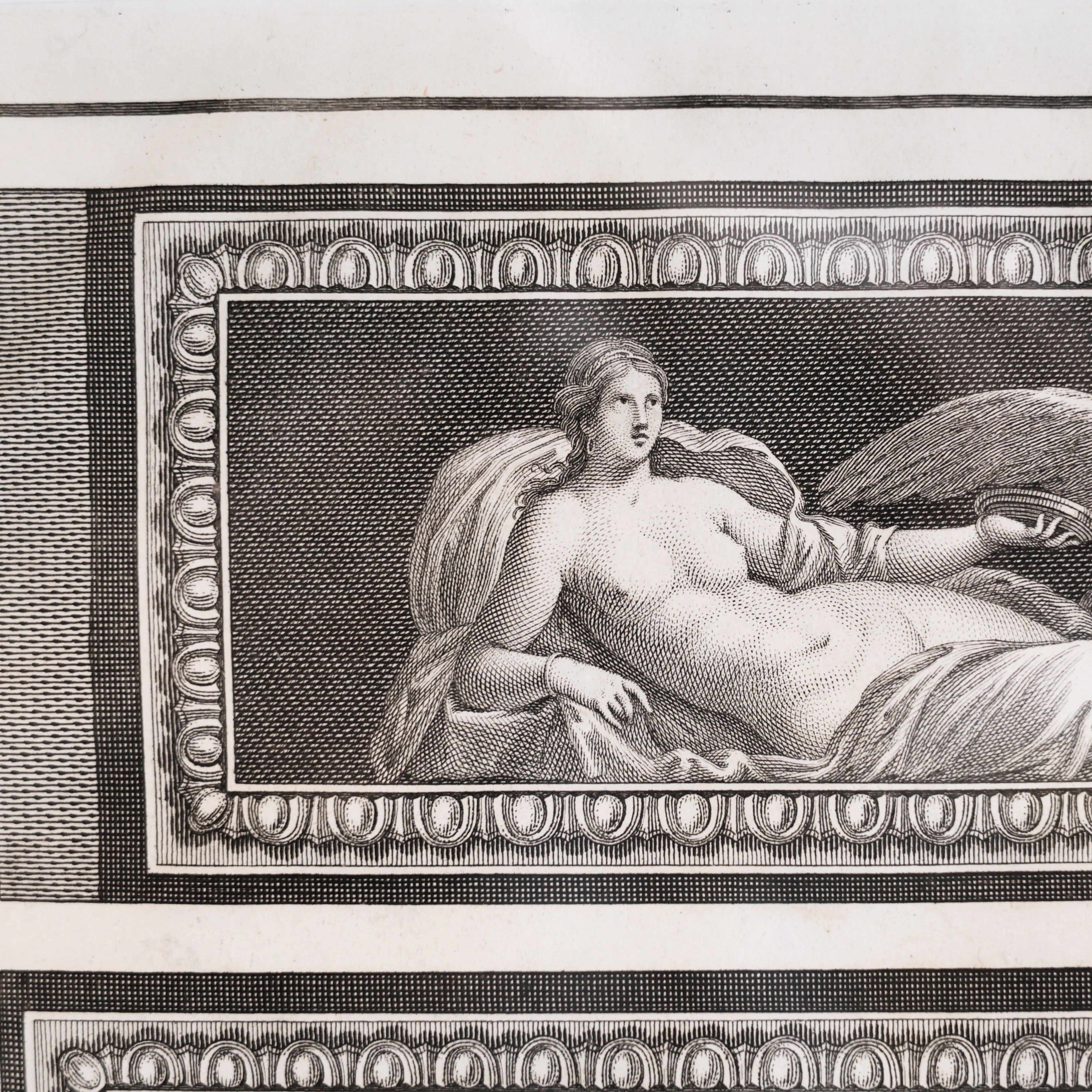 Goddesses Engraving from "Antiquities of Herculaneum"-3