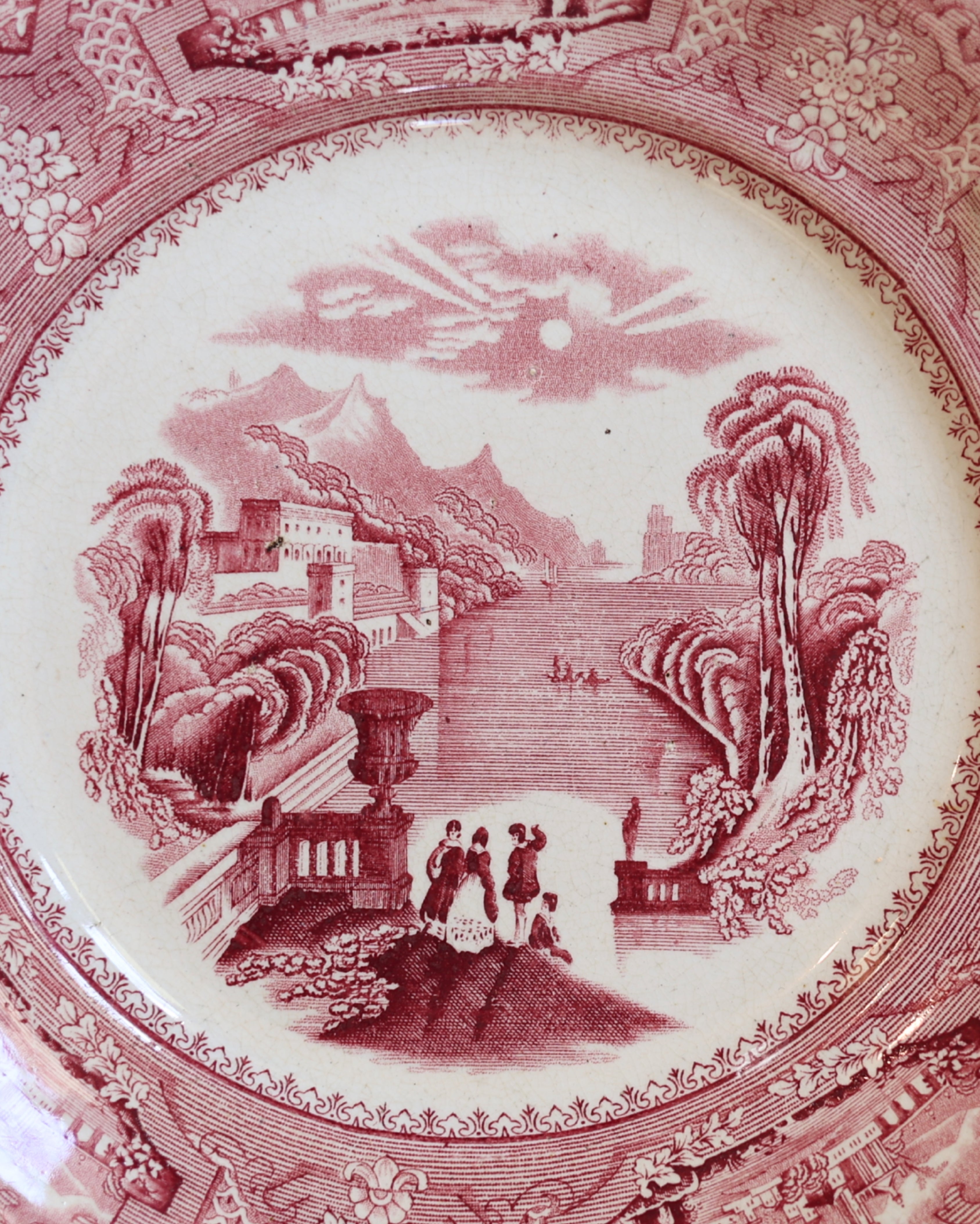 J. Wedgwood "Columbia" Dinner Plate, c. 1848-3