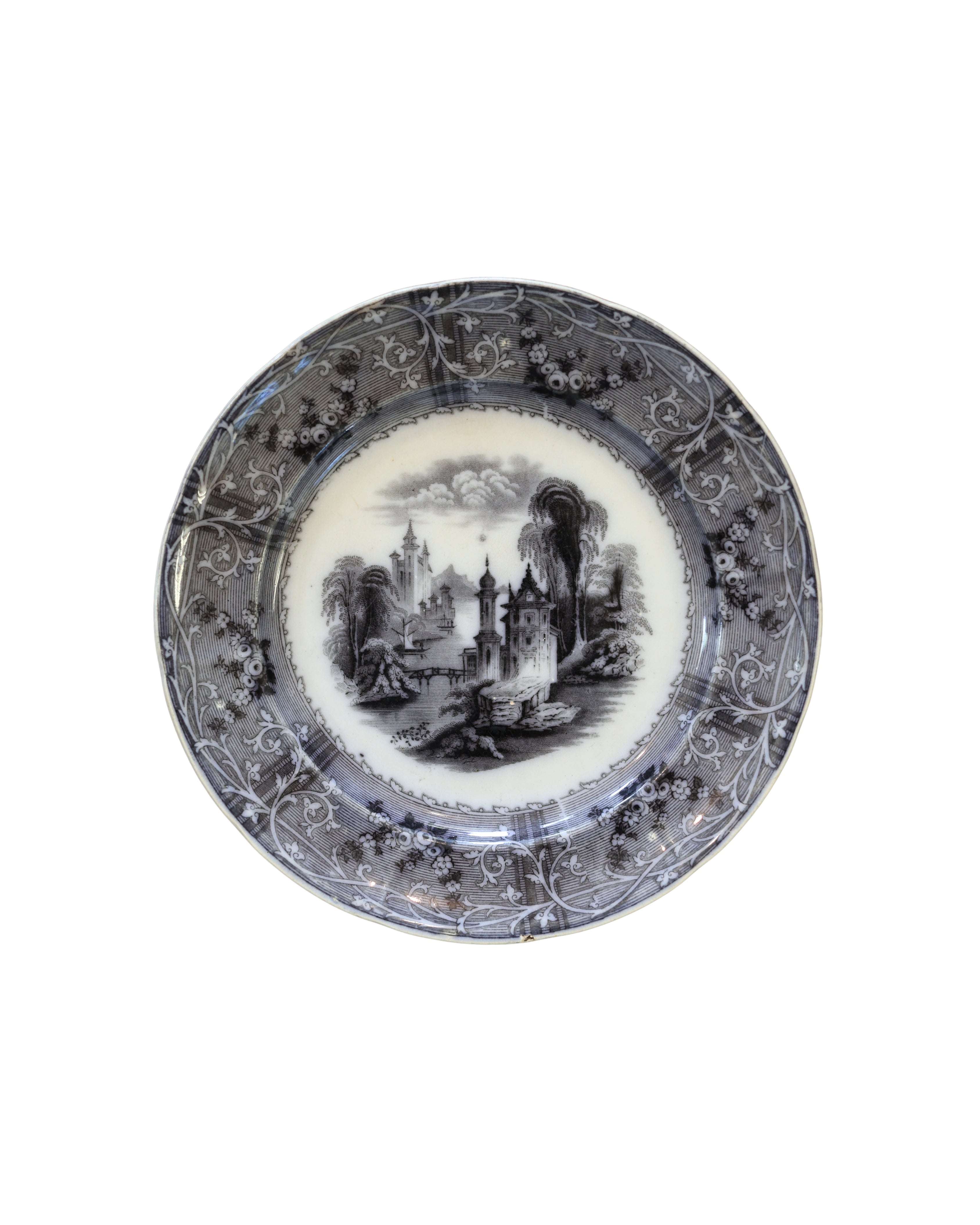 T. J. & J. Mayer "Rhone Scenery" Luncheon Plate