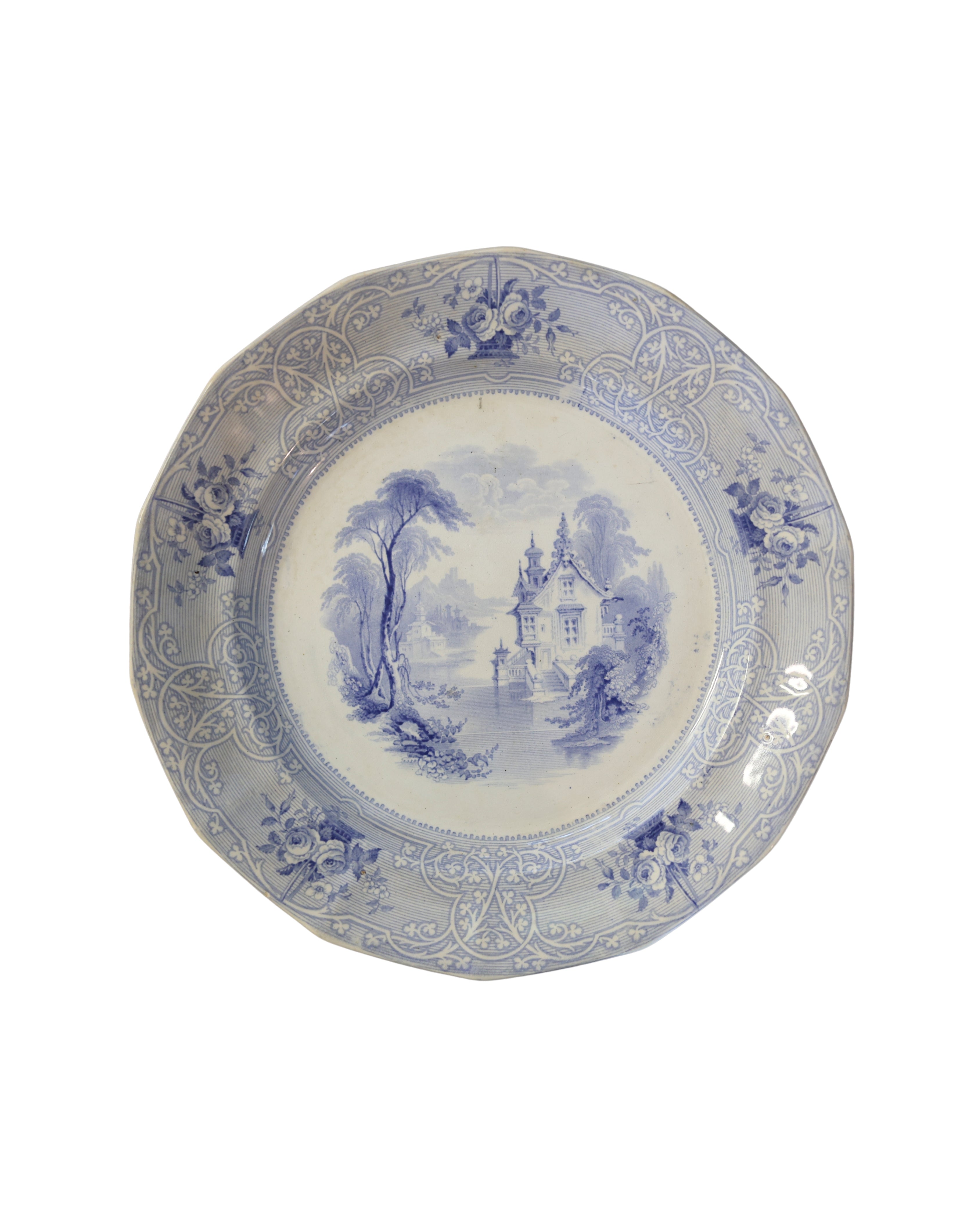 J. Meir & Son "Roselle" Dinner Plate