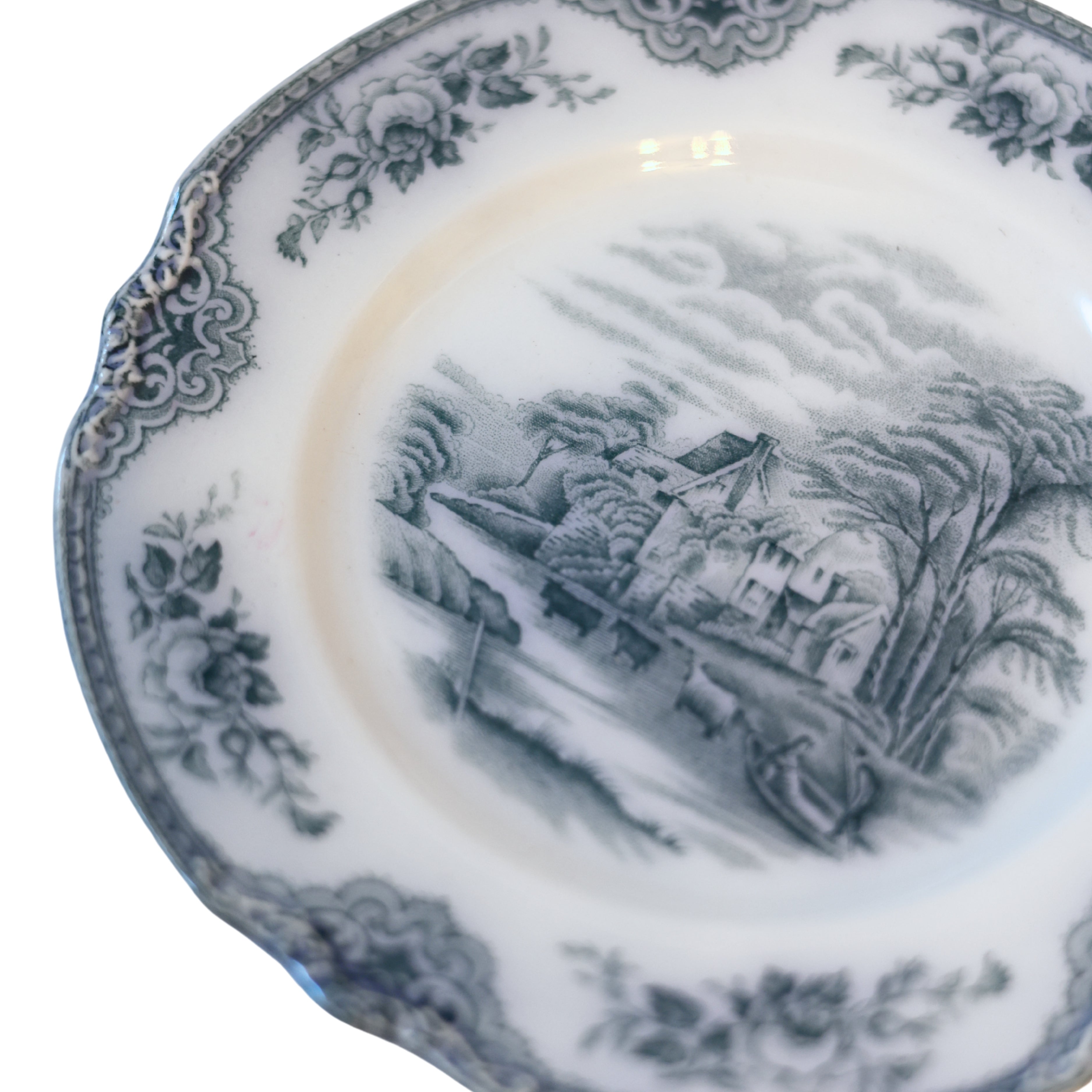 Pair of J. & G. Meakin “Sandown” Plates