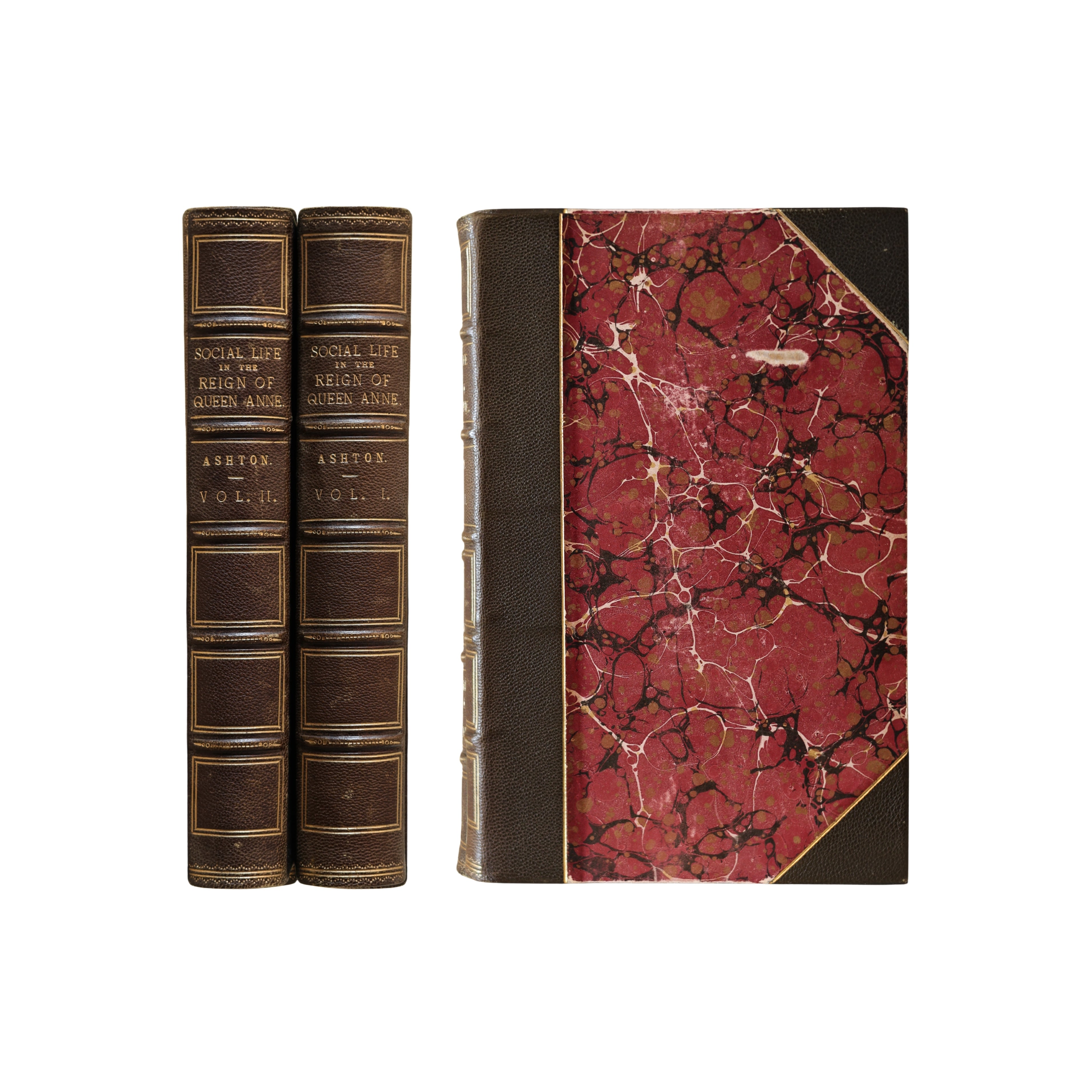 “Social Life in the Reign of Queen Anne” Two-Volume Set by John Ashton (1882)