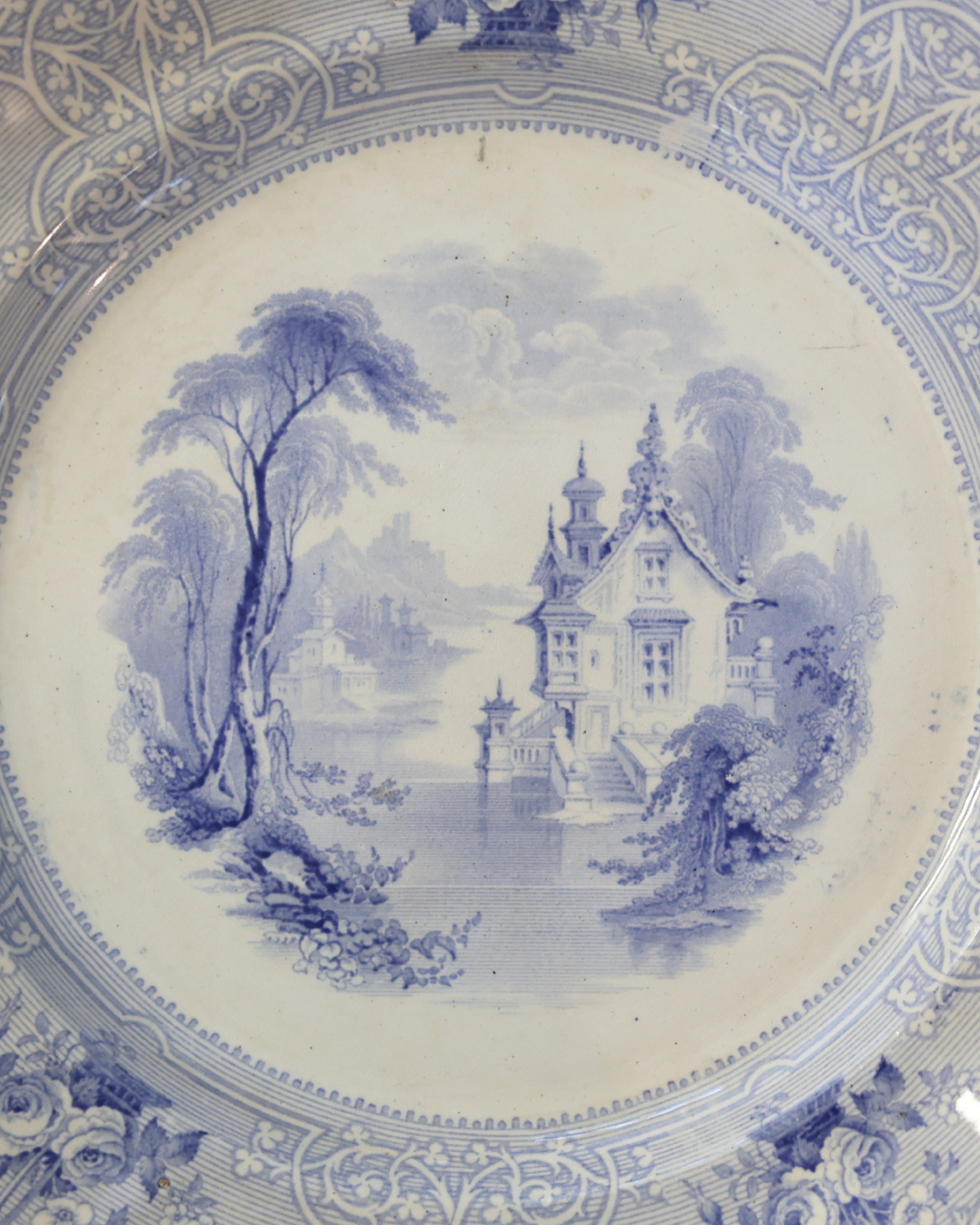 J. Meir & Son "Roselle" Dinner Plate-3