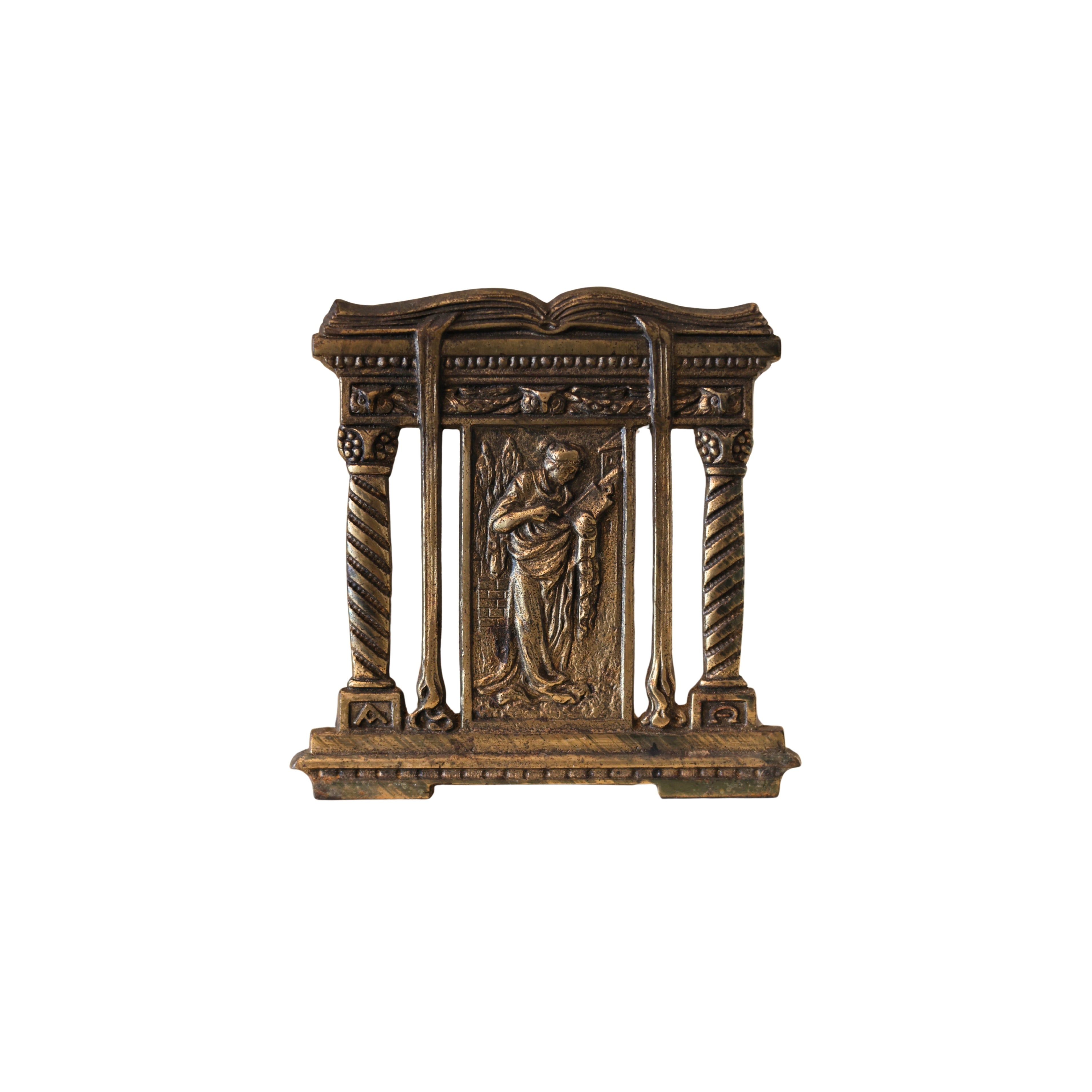 Book Stand with Classical Figure