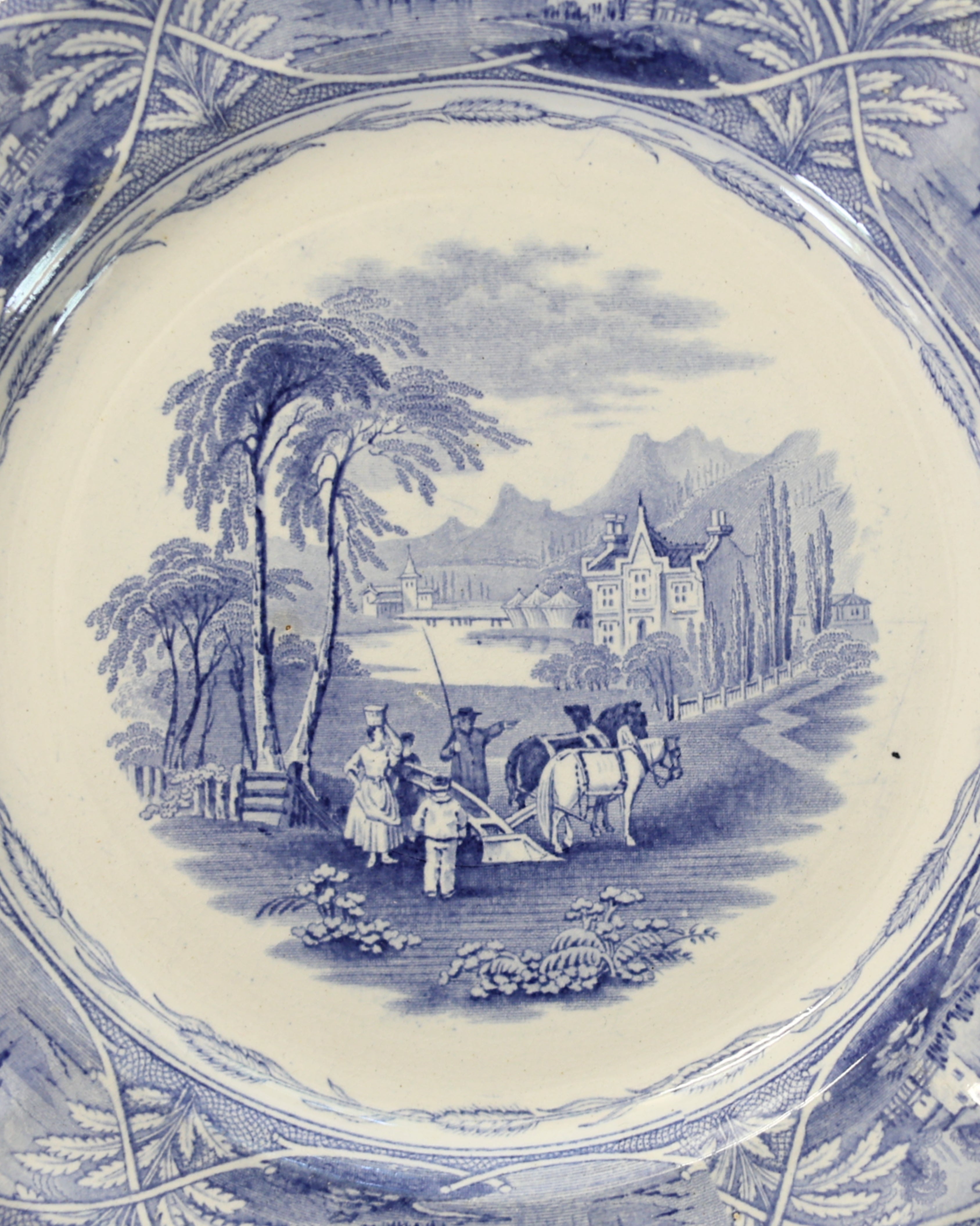 Venables & Baines "Union" Luncheon Plate-3