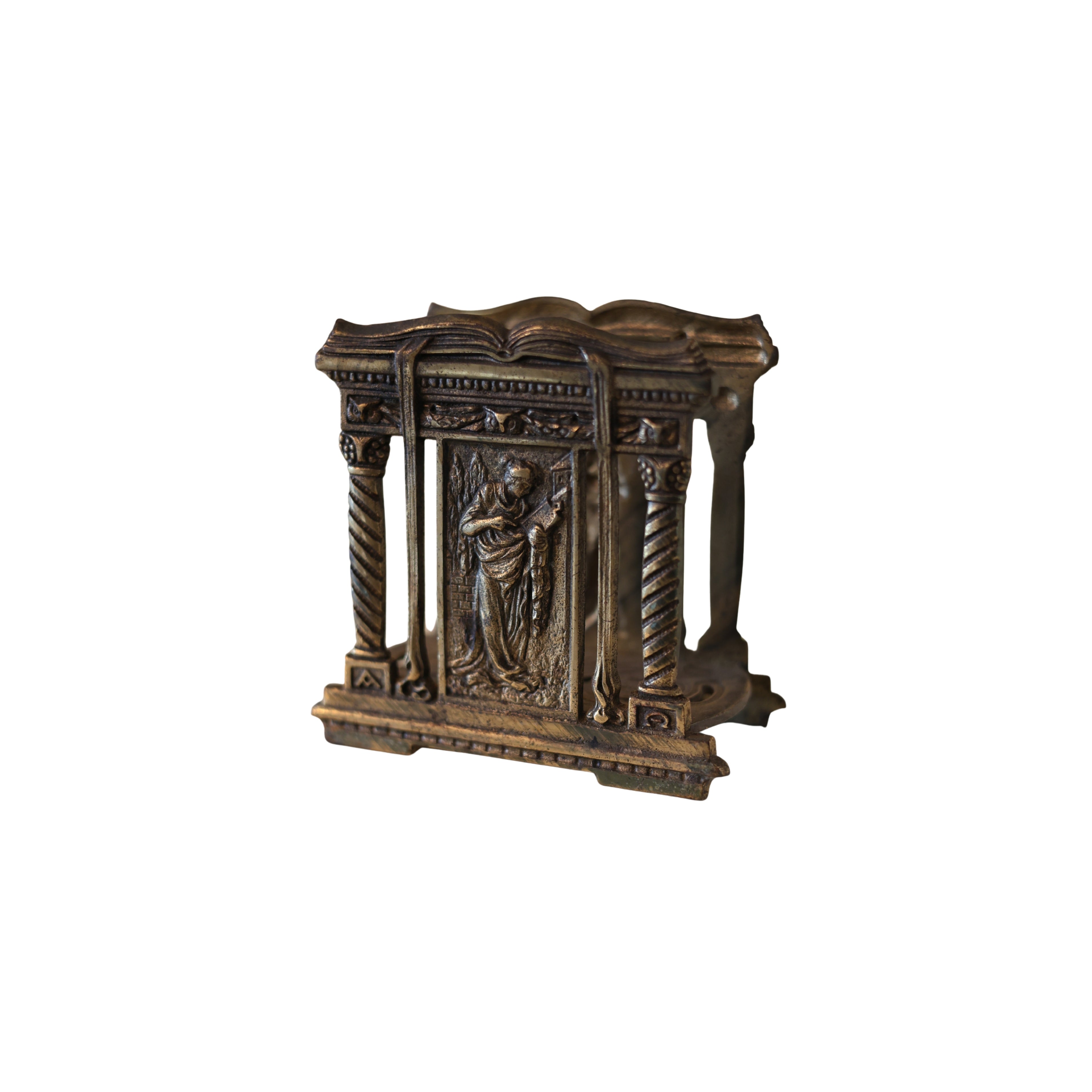 Book Stand with Classical Figure