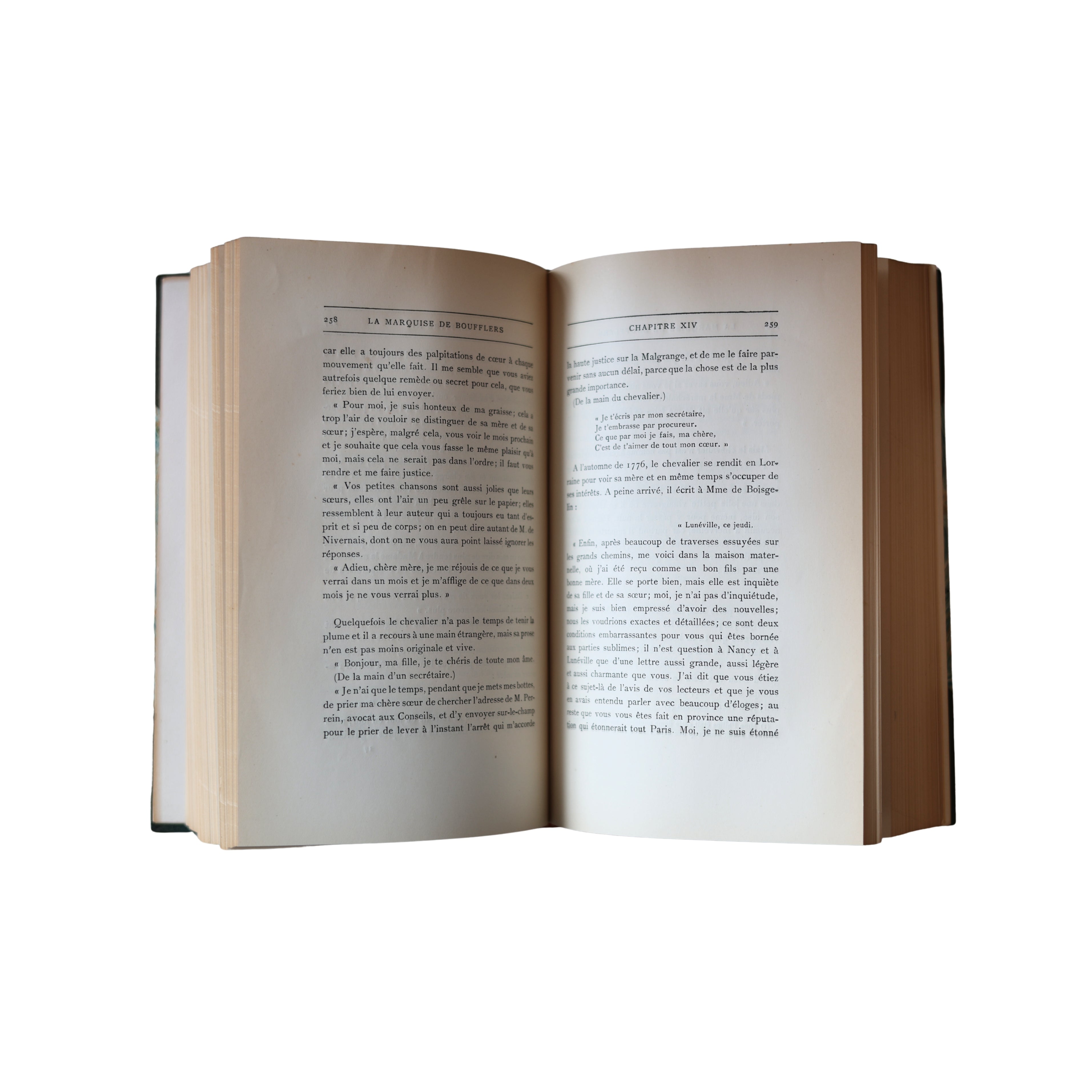 French “La Marquise de Boufflers” Book by Gaston Maugras (1907)