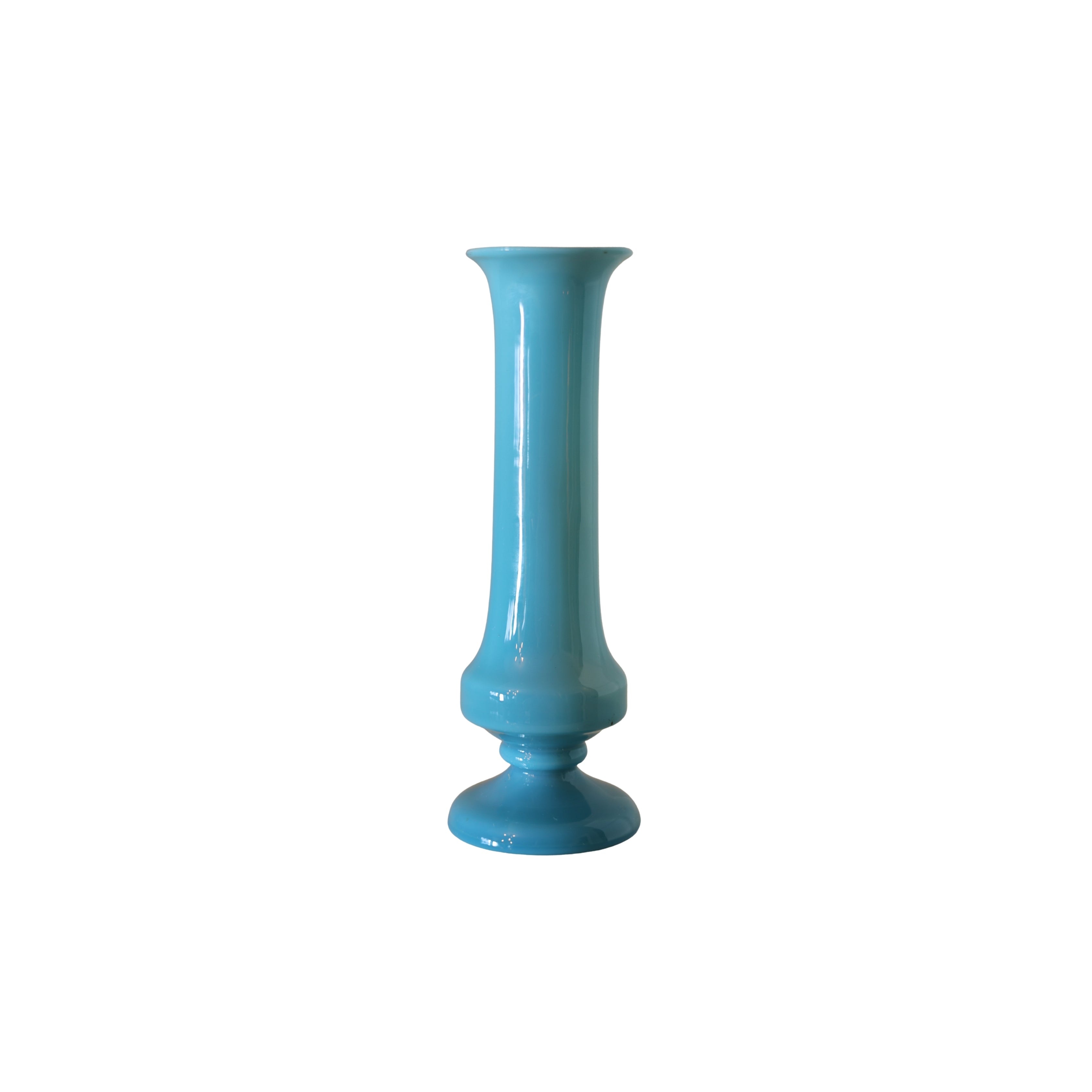 Opaline Glass Bud Vase