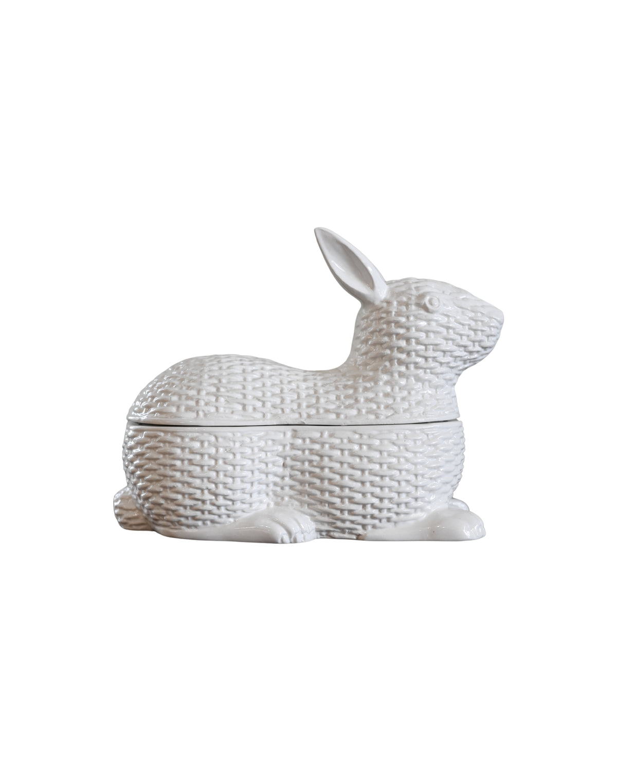 Ceramic Rabbit Lidded Serving Dish-2