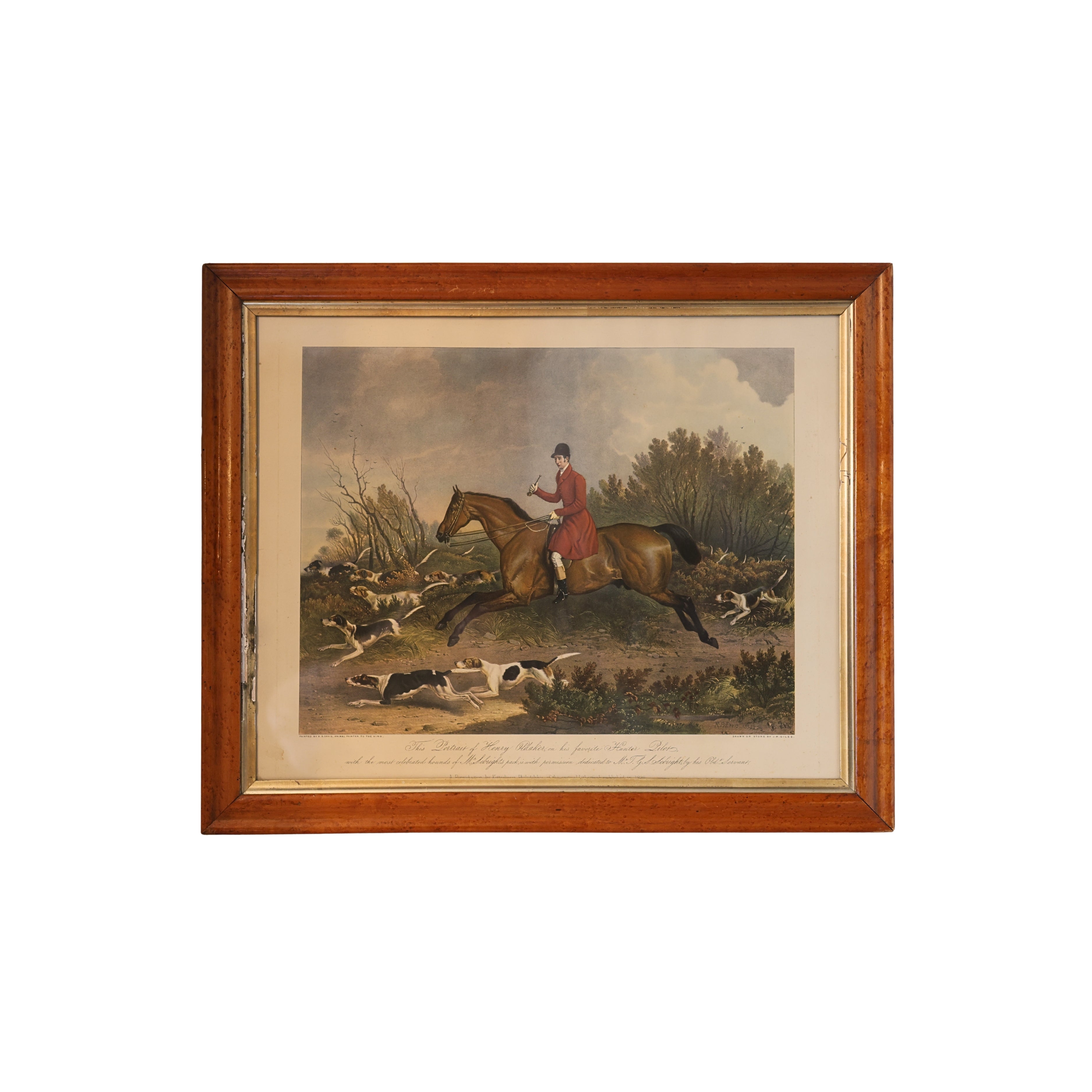 Sporting Hunt Chromolithograph