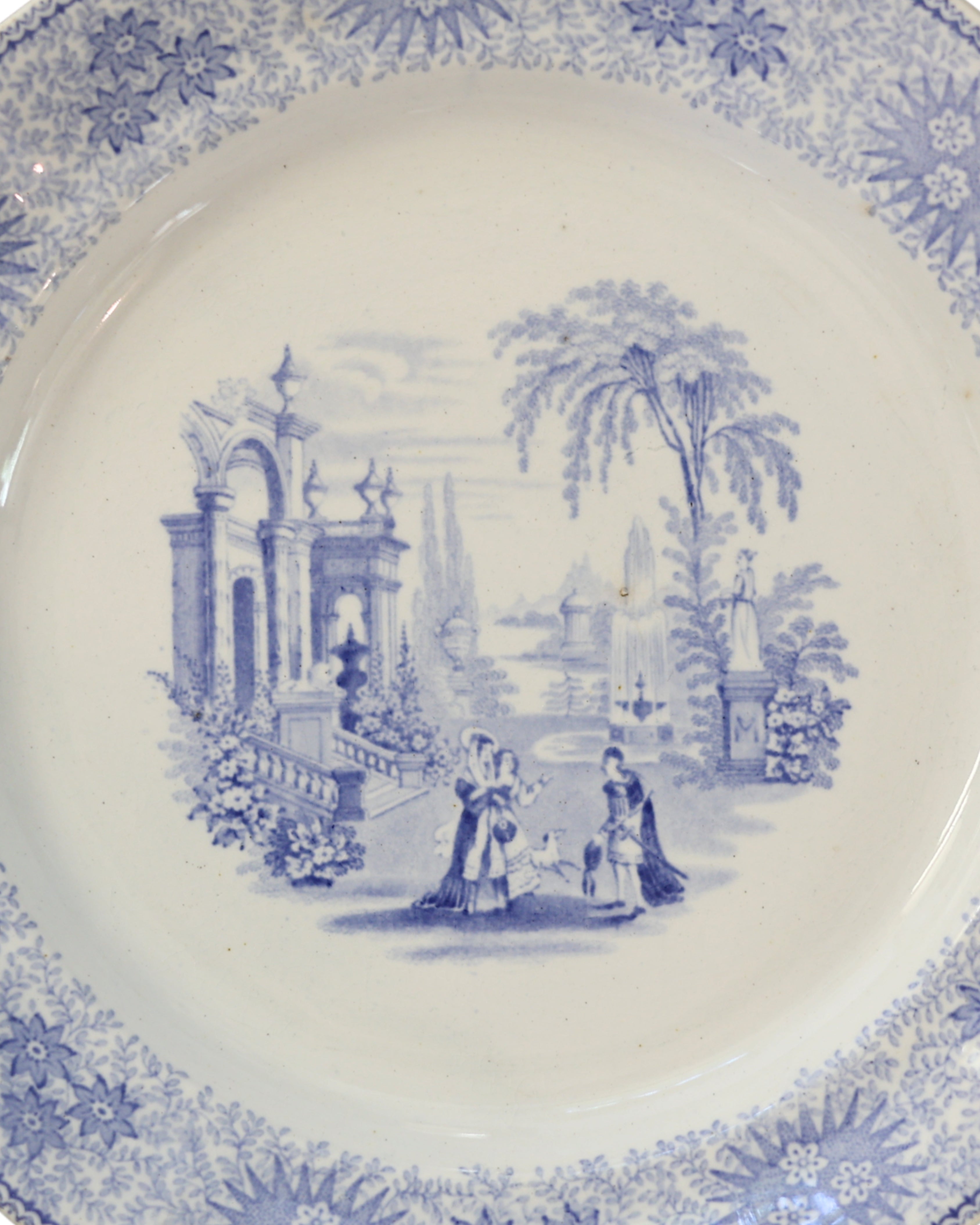 W. Adams & Sons "Isola Bella" Dinner Plate-3