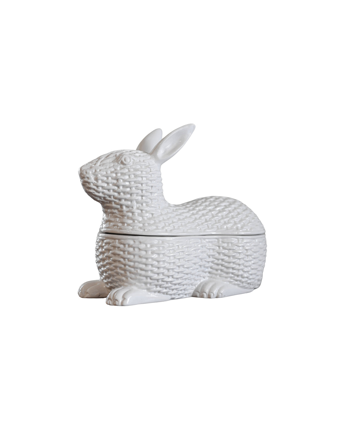 Ceramic Rabbit Lidded Serving Dish-3
