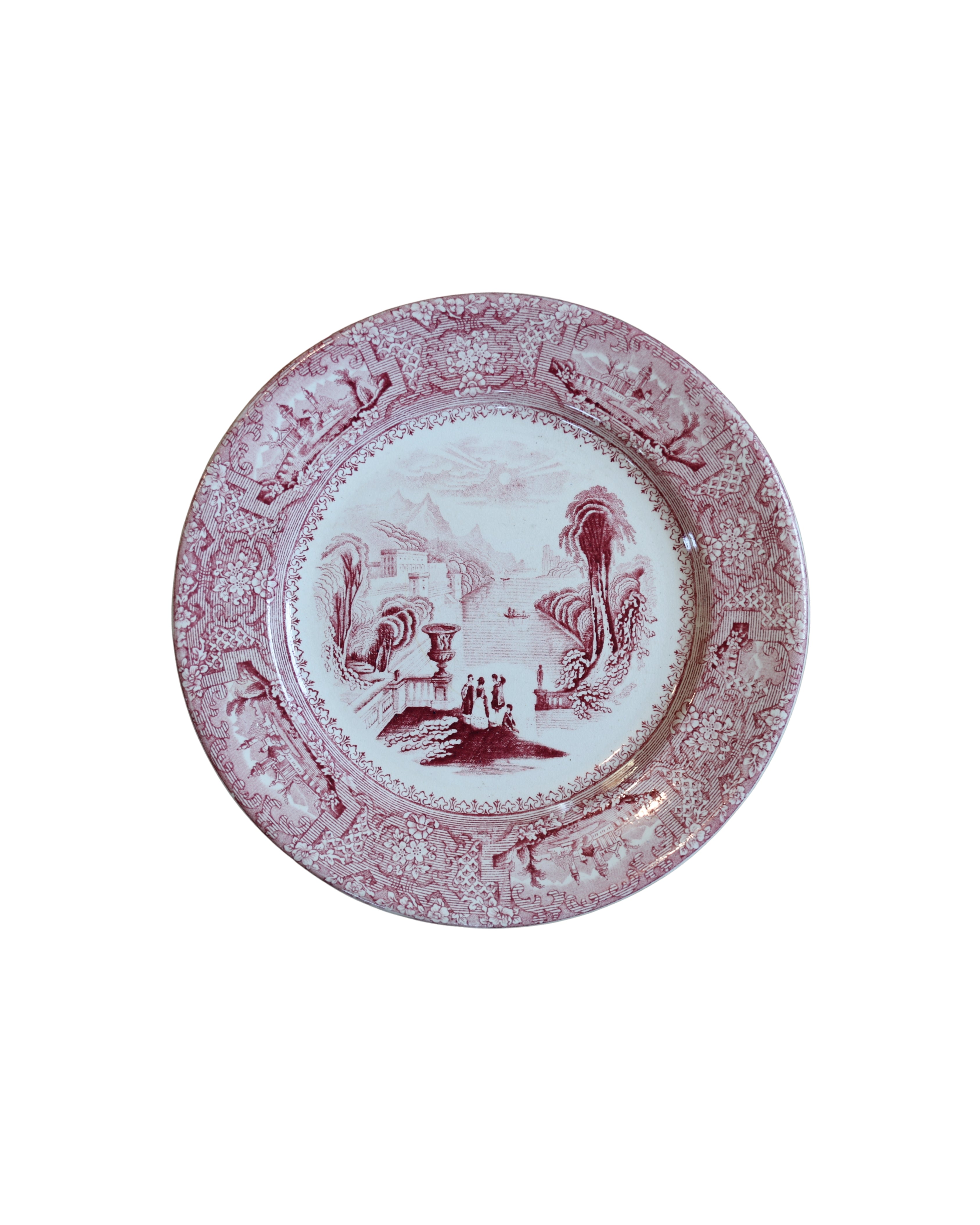 J. Wedgwood "Columbia" Luncheon Plate, c. 1848-4