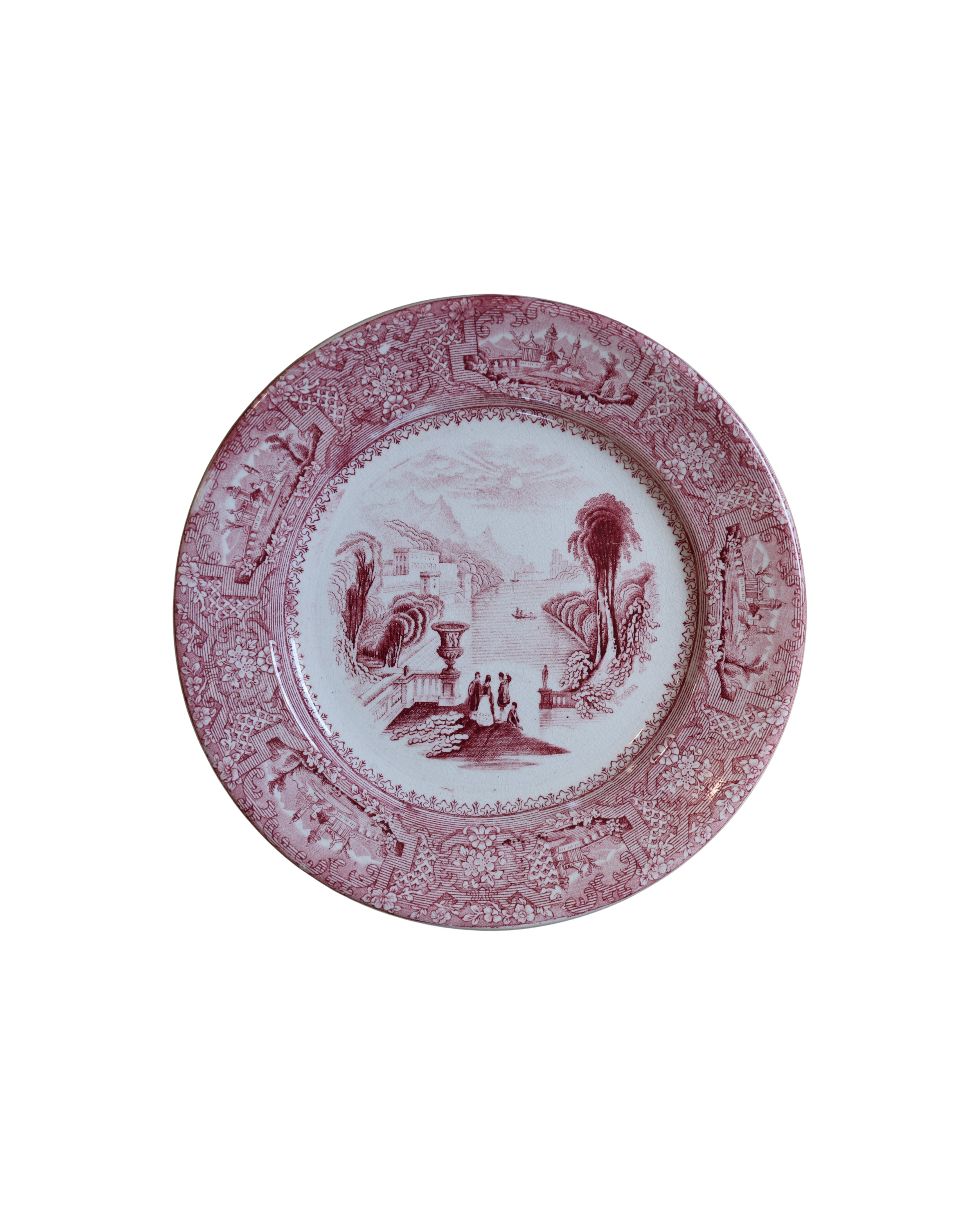 J. Wedgwood "Columbia" Luncheon Plate, c. 1848-1