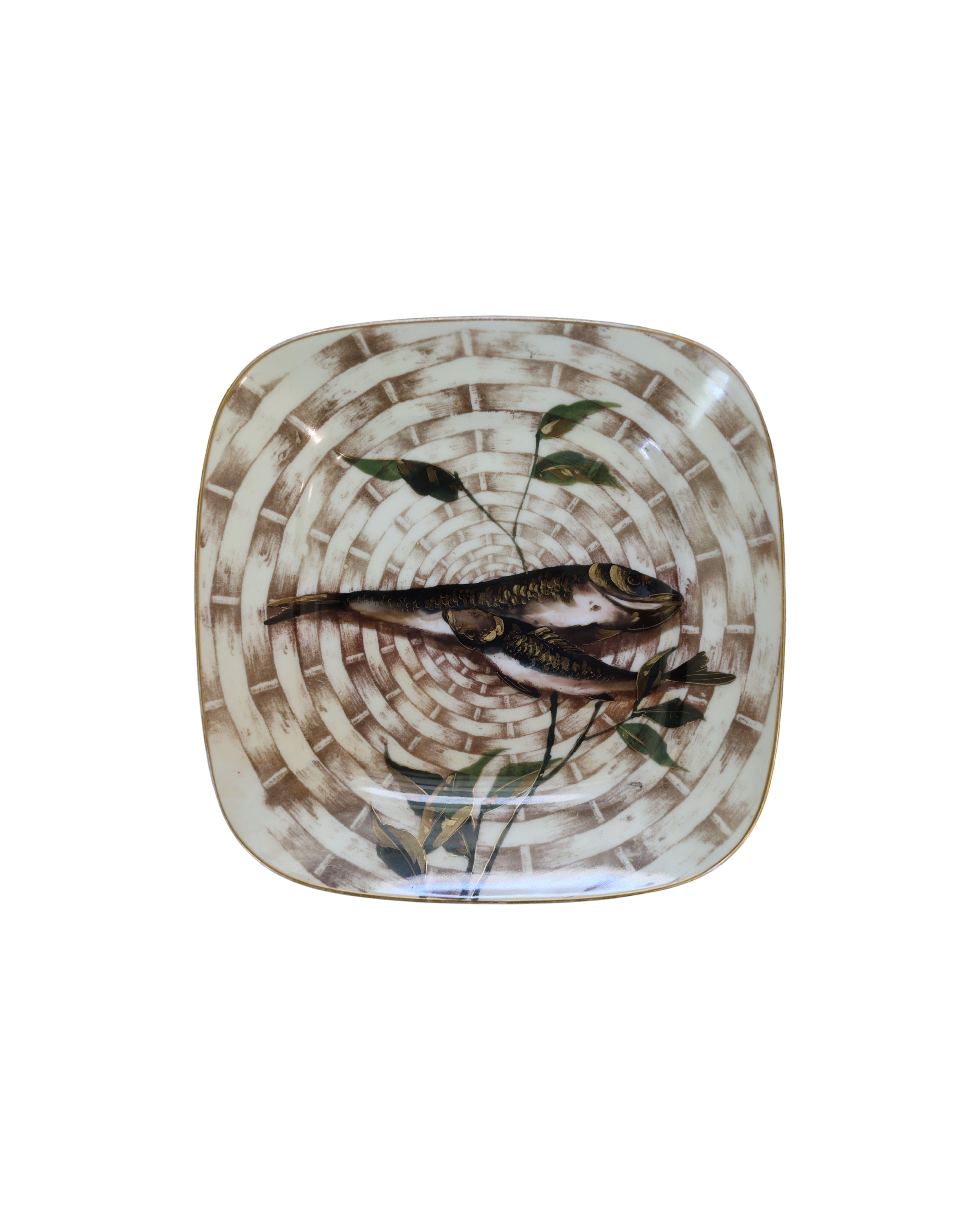 Martial Redon Limoges Fish Plate-1