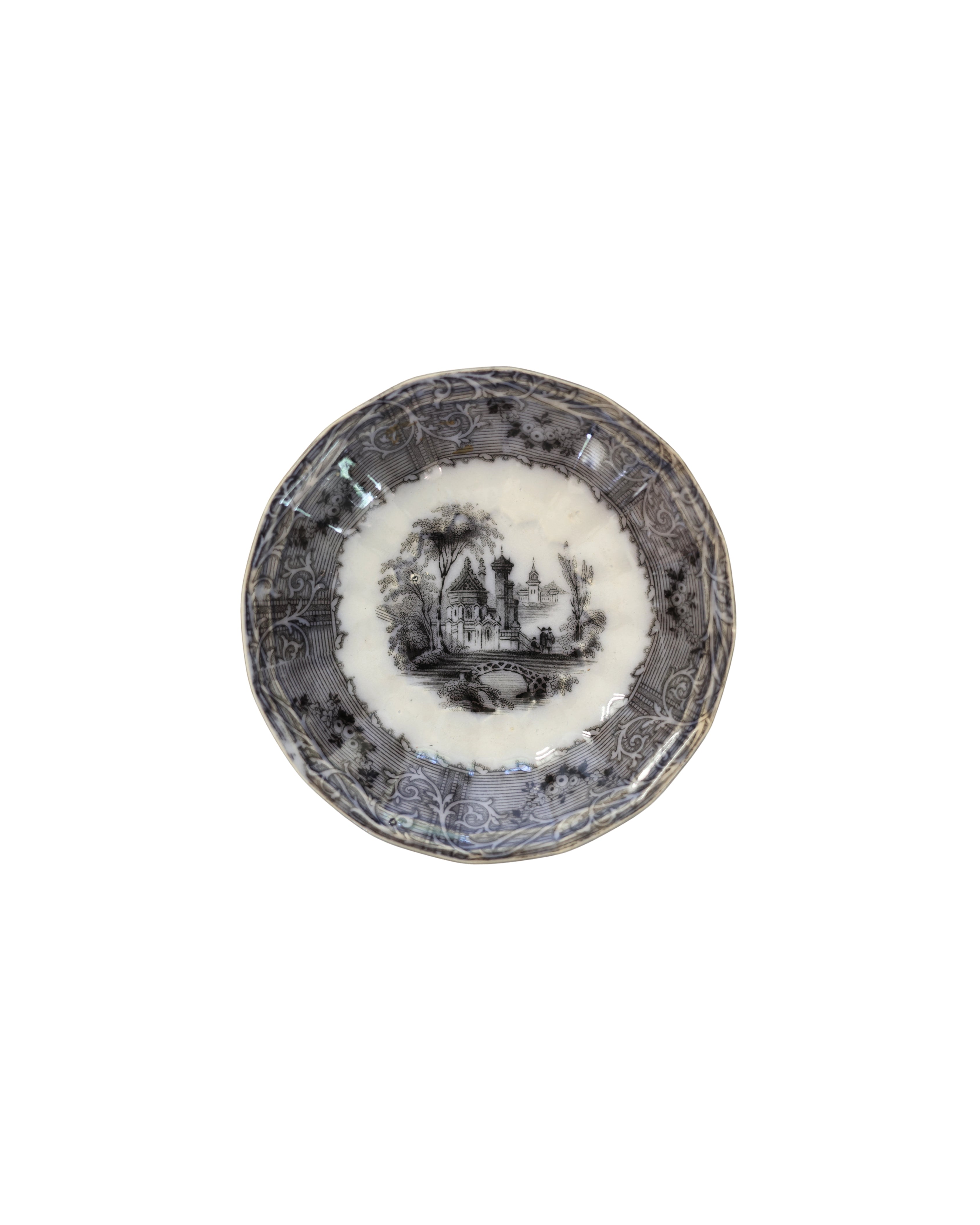 T. J. & J Mayer "Rhone Scenery" Berry Bowls