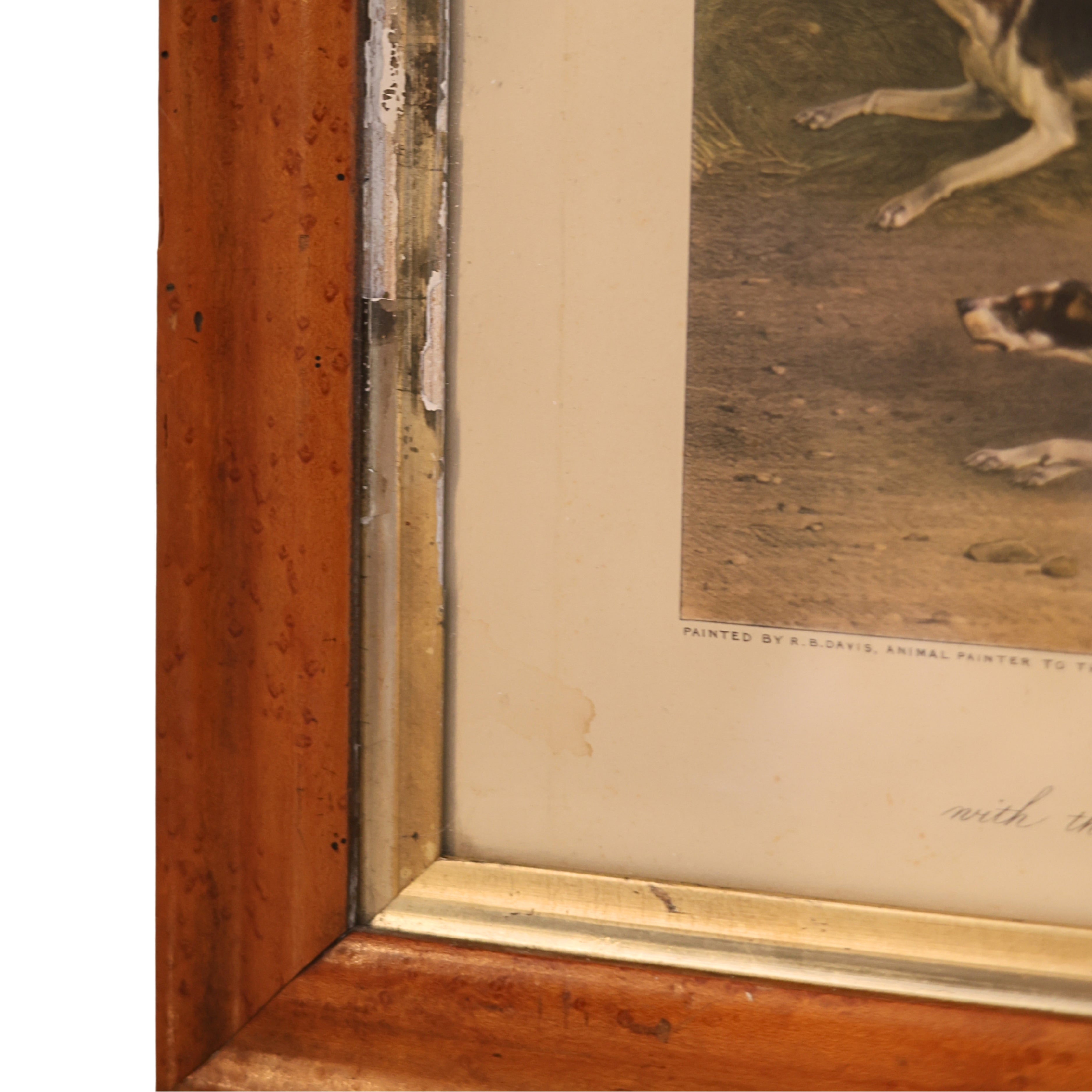 Sporting Hunt Chromolithograph