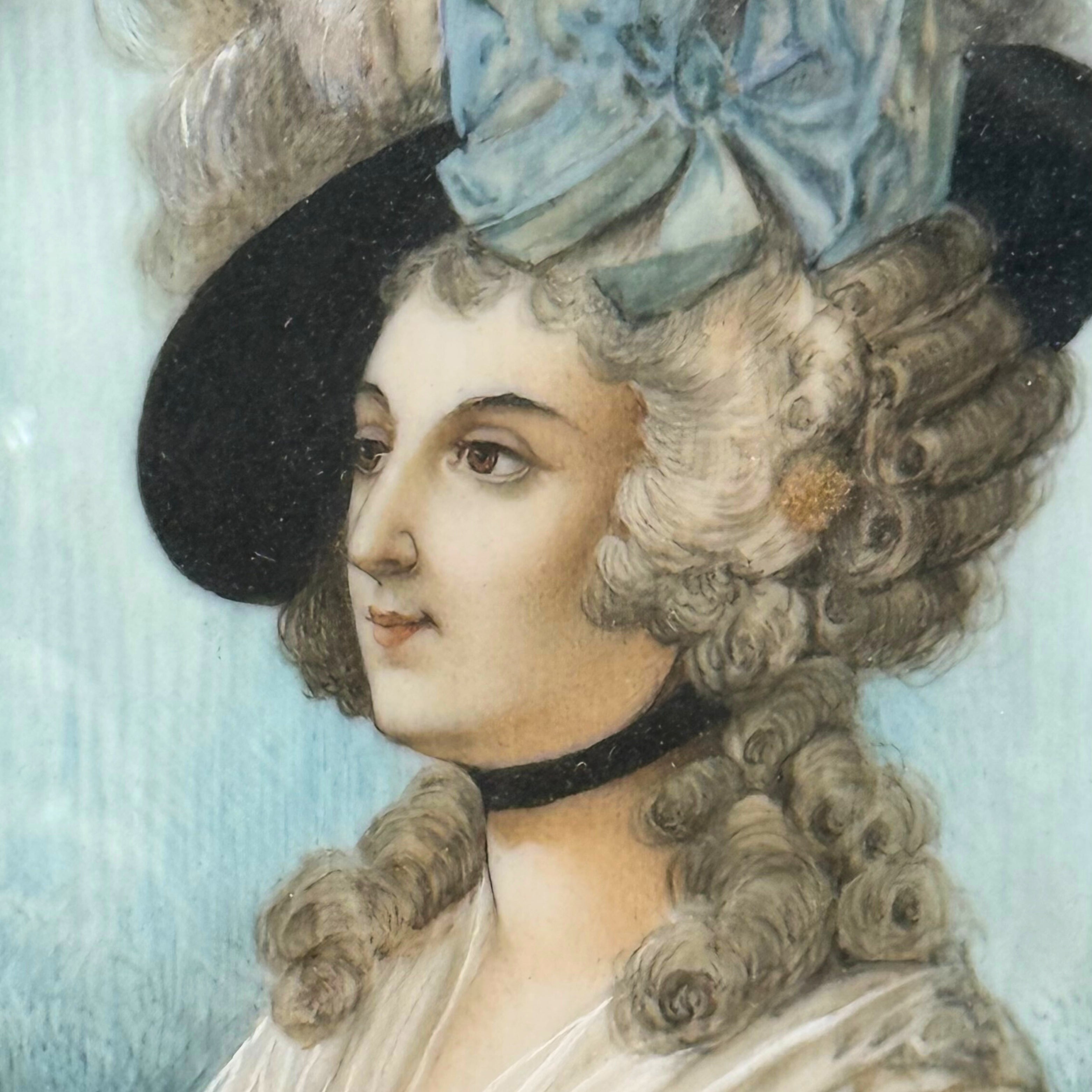 Min. Portrait Painting of Georgiana Spencer, Duchess of Devonshire