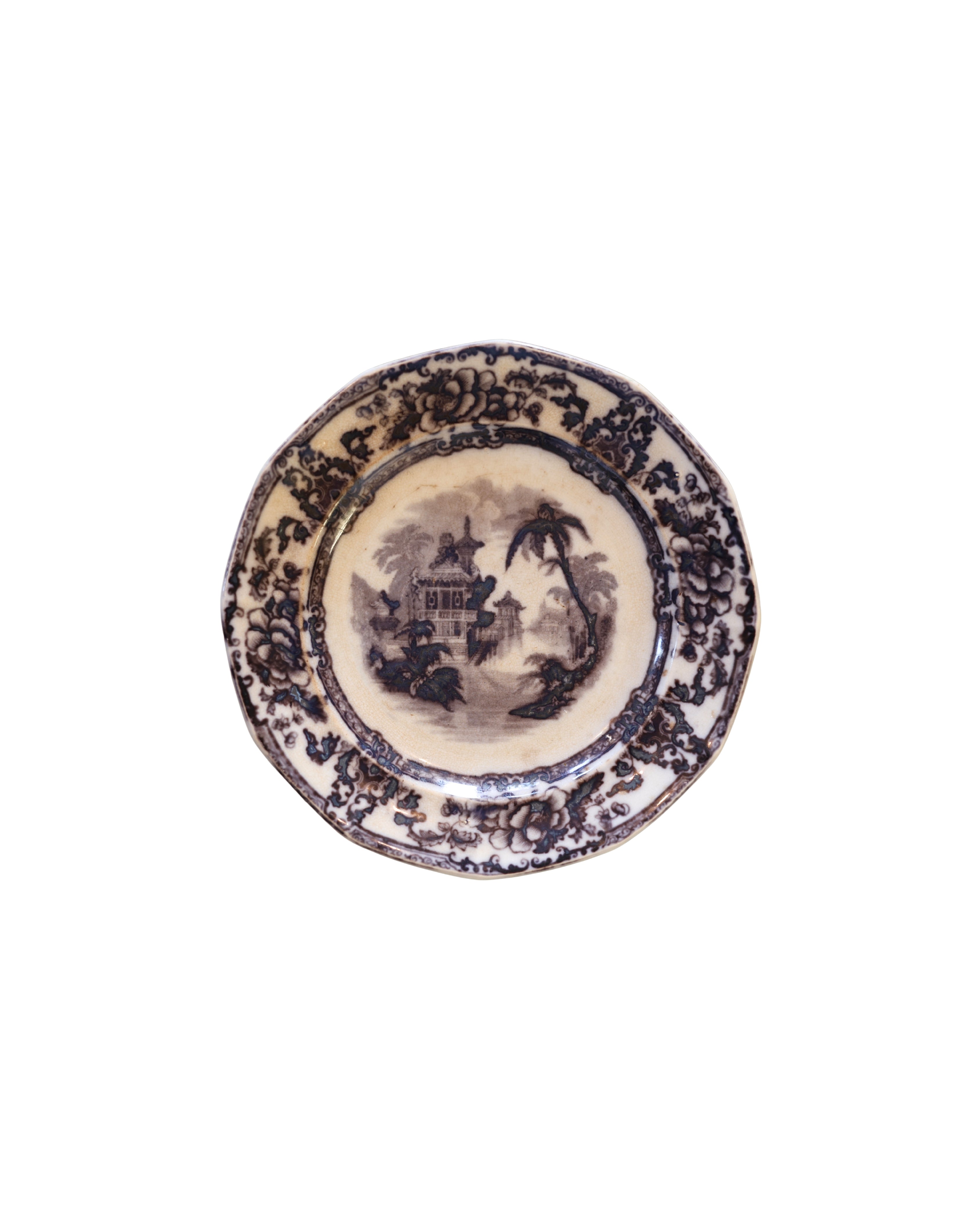 Davenport "Cyprus" Salad Plate-7