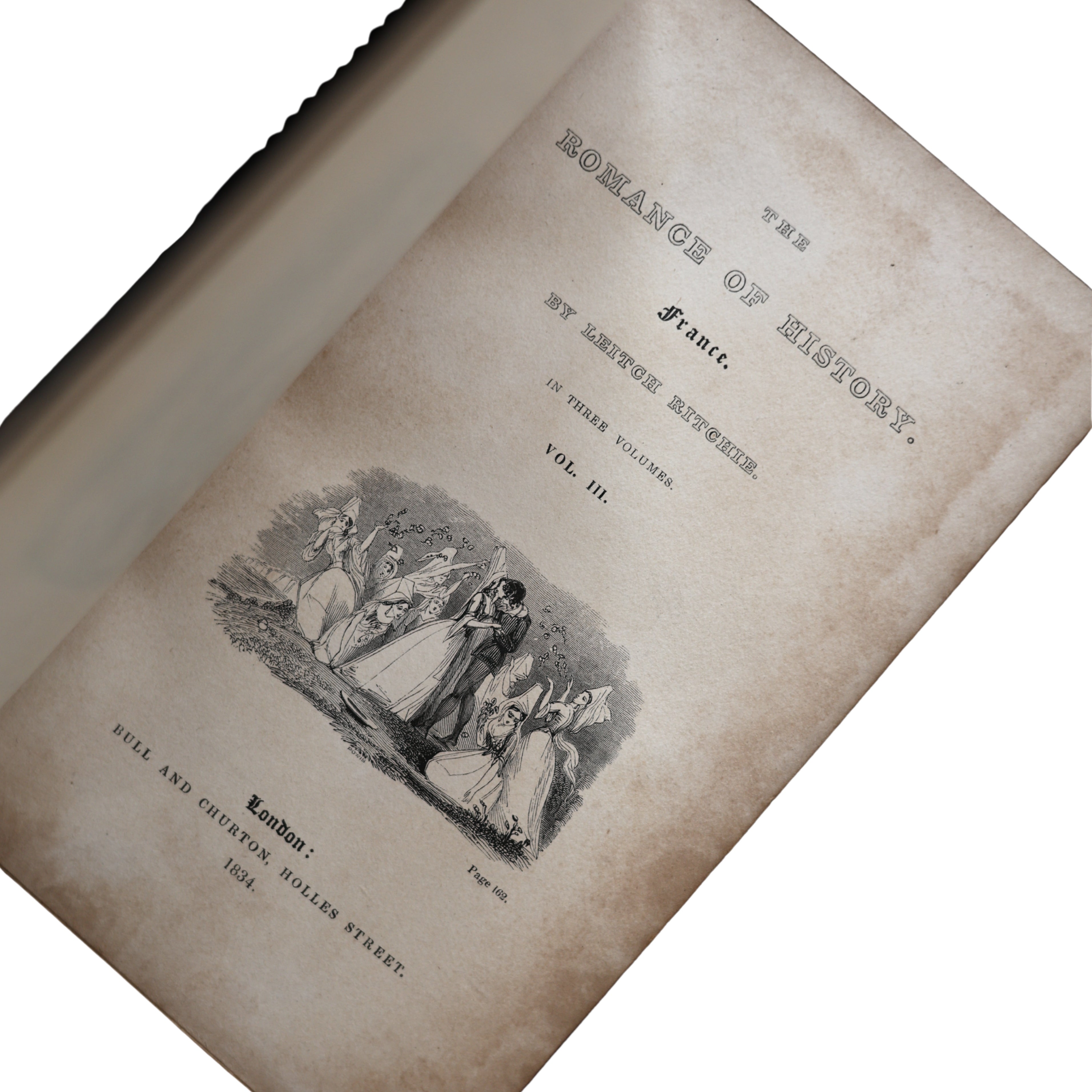 "Romance of History, France" (1834) by Leitch Ritchie