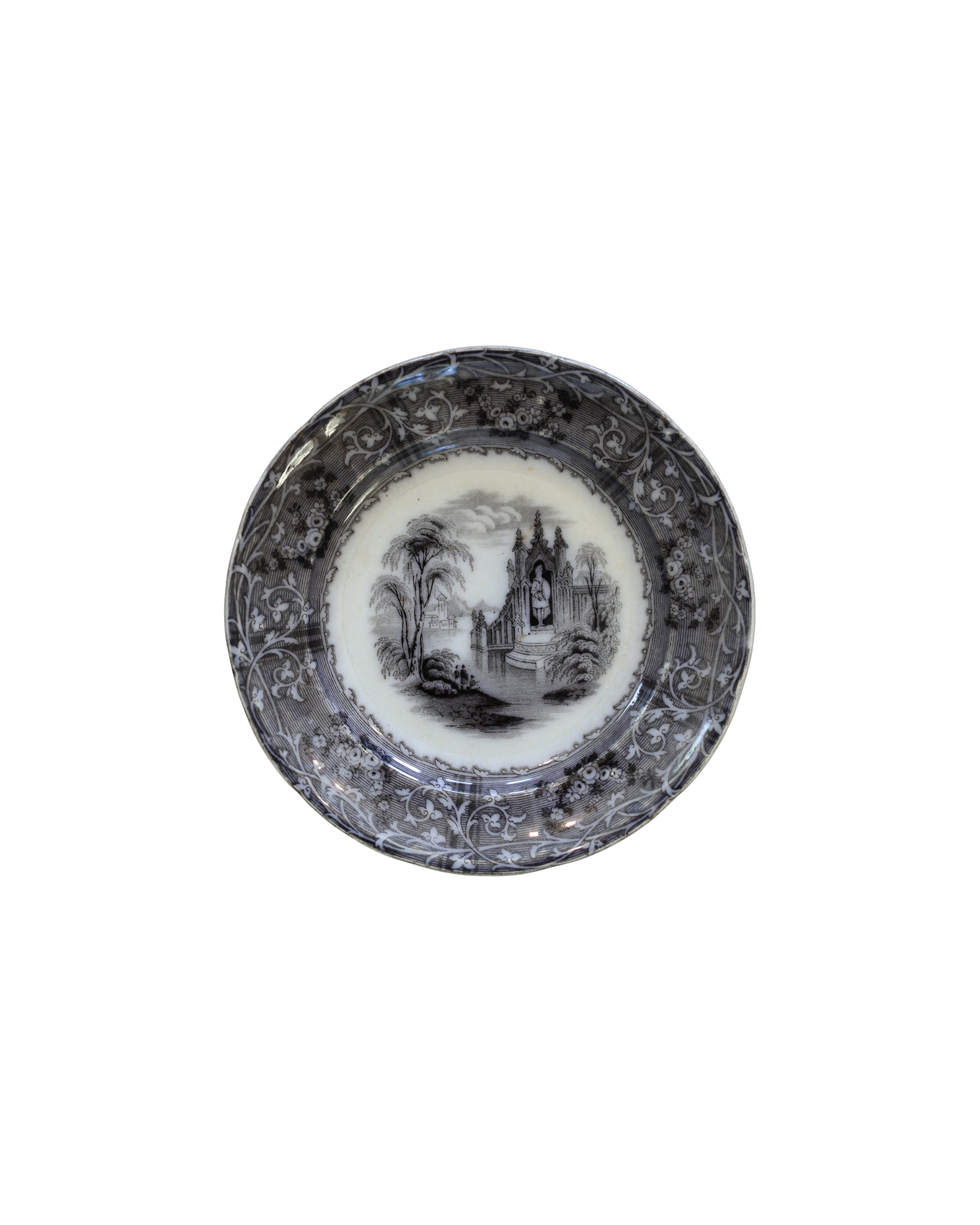 T. J. & J Mayer "Rhone Scenery" Salad Plate