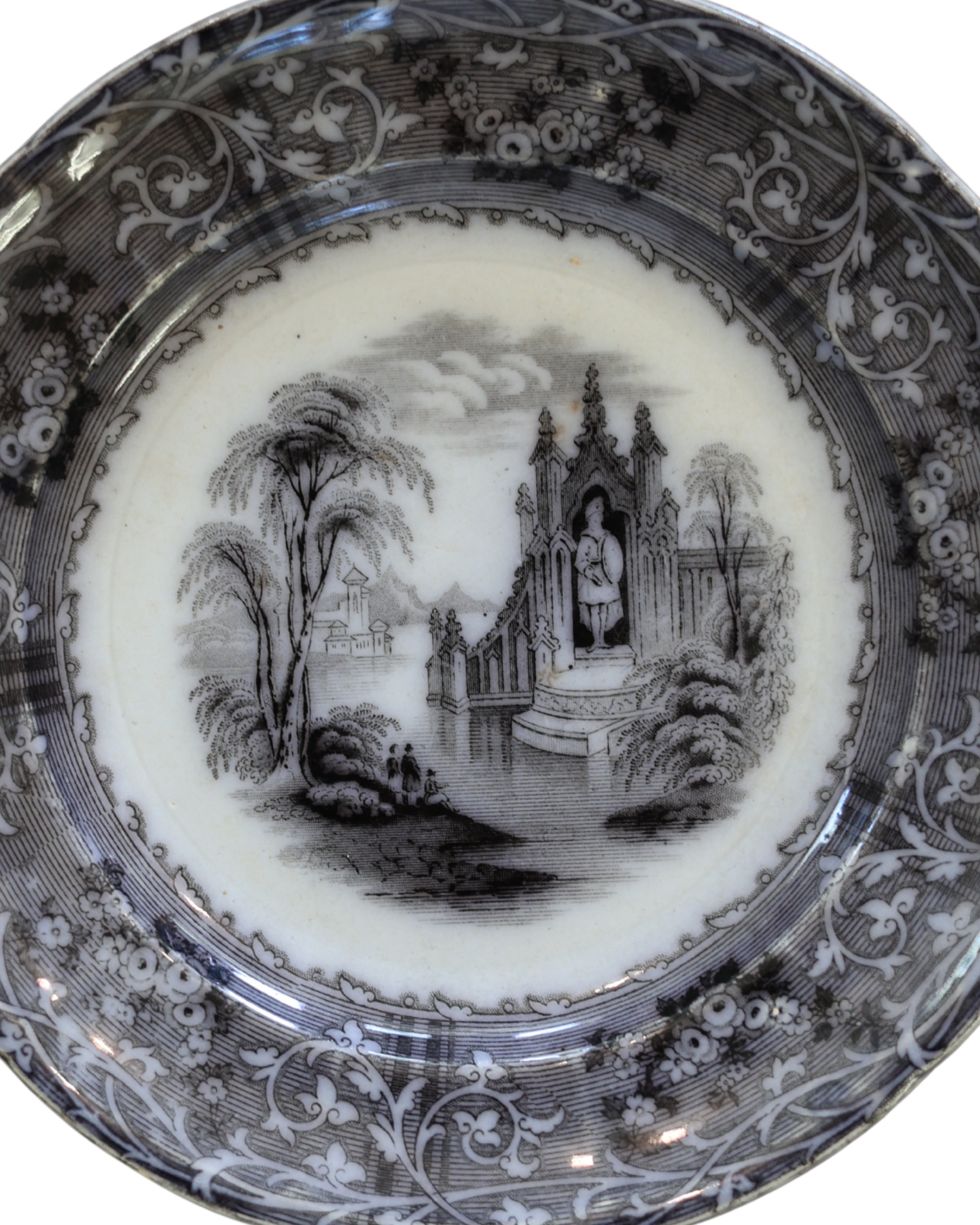 T. J. & J Mayer "Rhone Scenery" Salad Plate-3