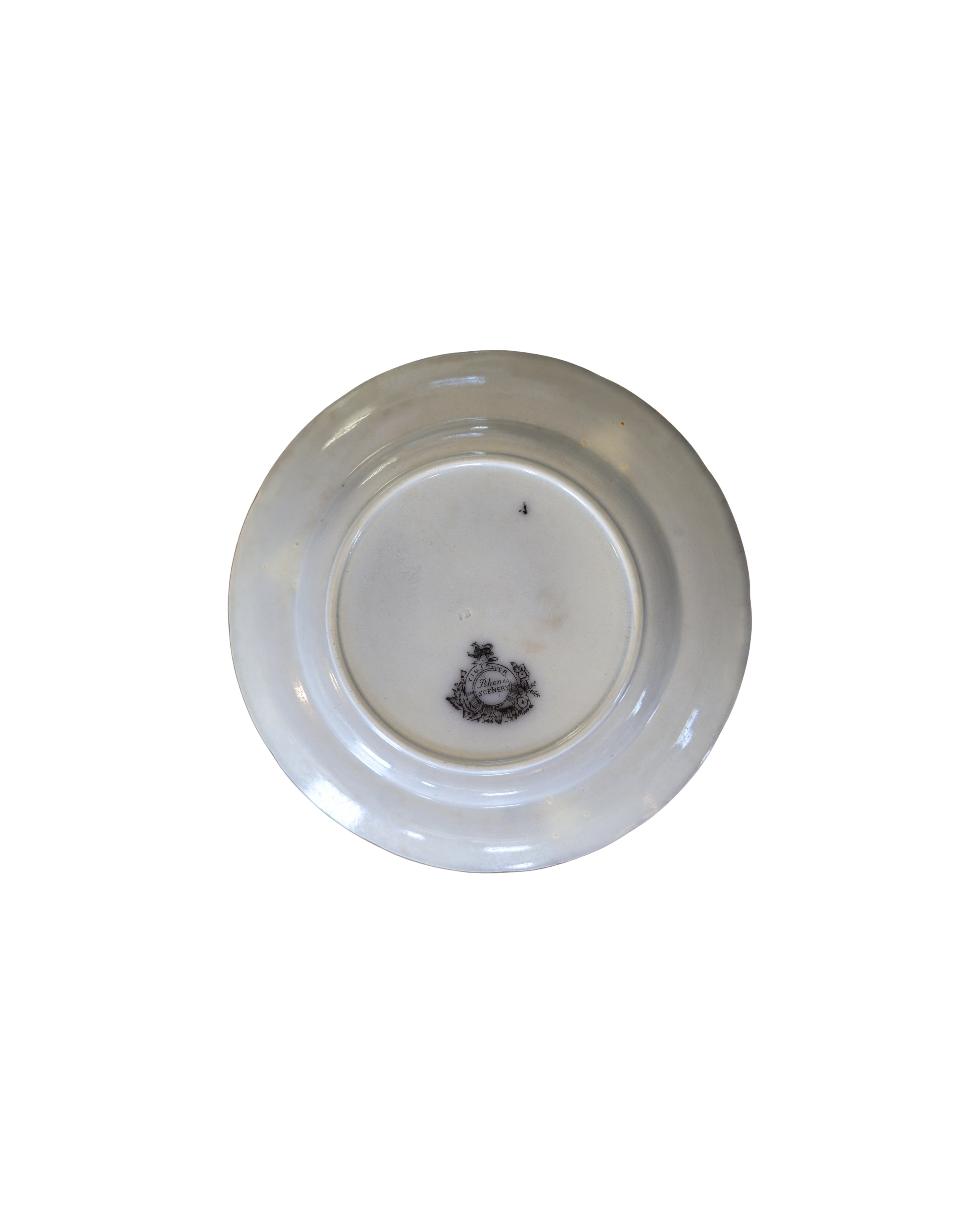 T. J. & J Mayer "Rhone Scenery" Salad Plate