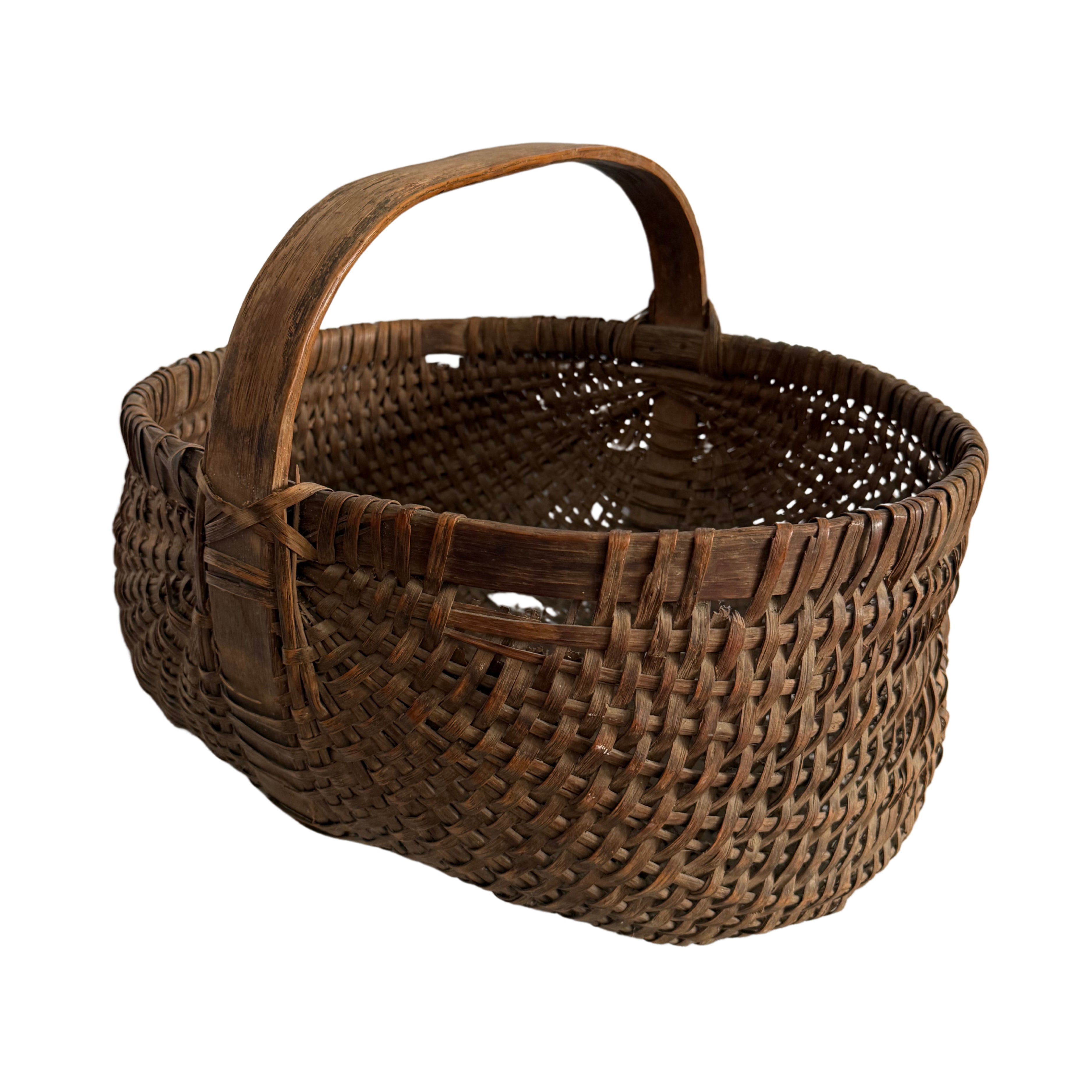 19th c. Buttocks Basket