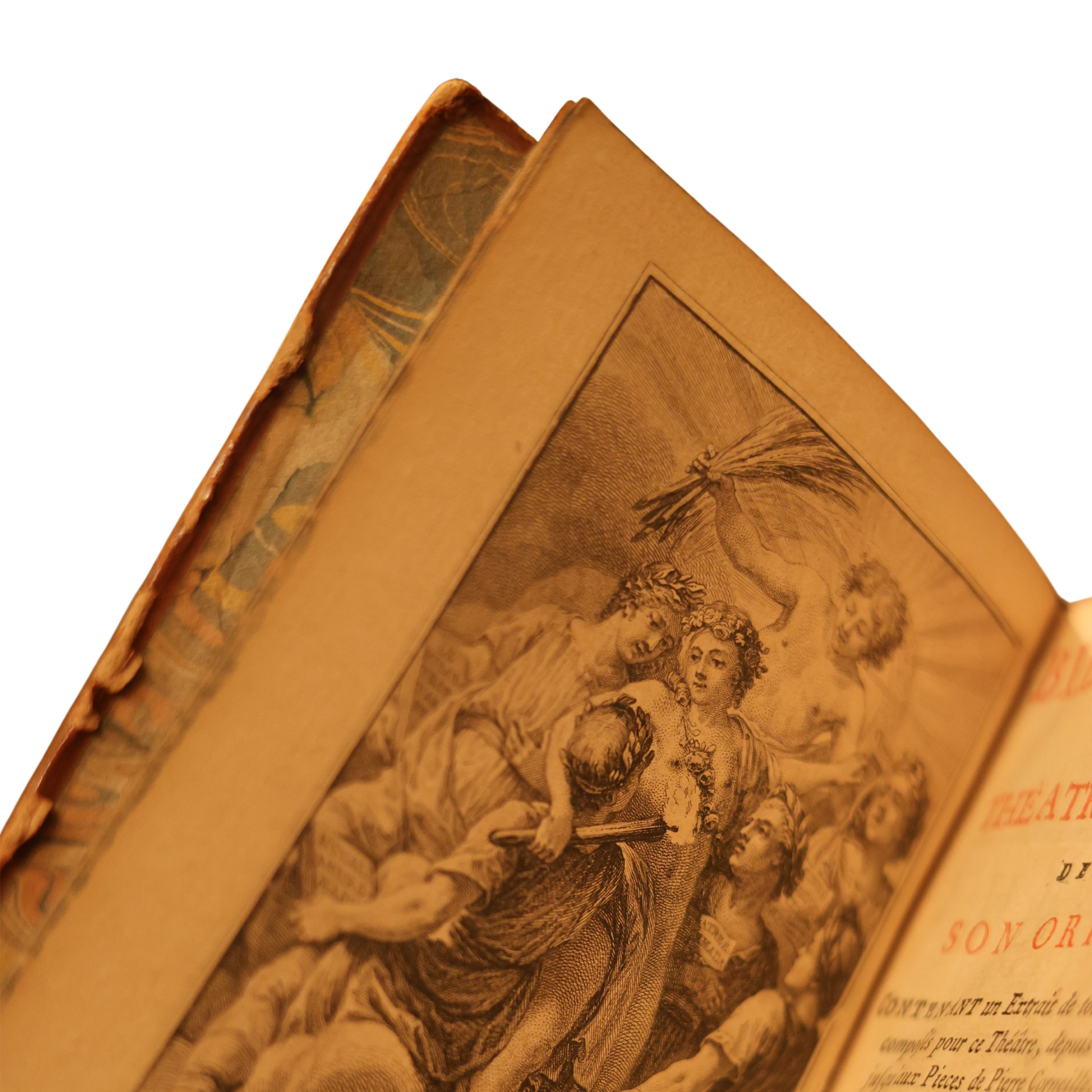 c. 1768 “Bibliothèque du Théâtre François” (Tome I, II & III)