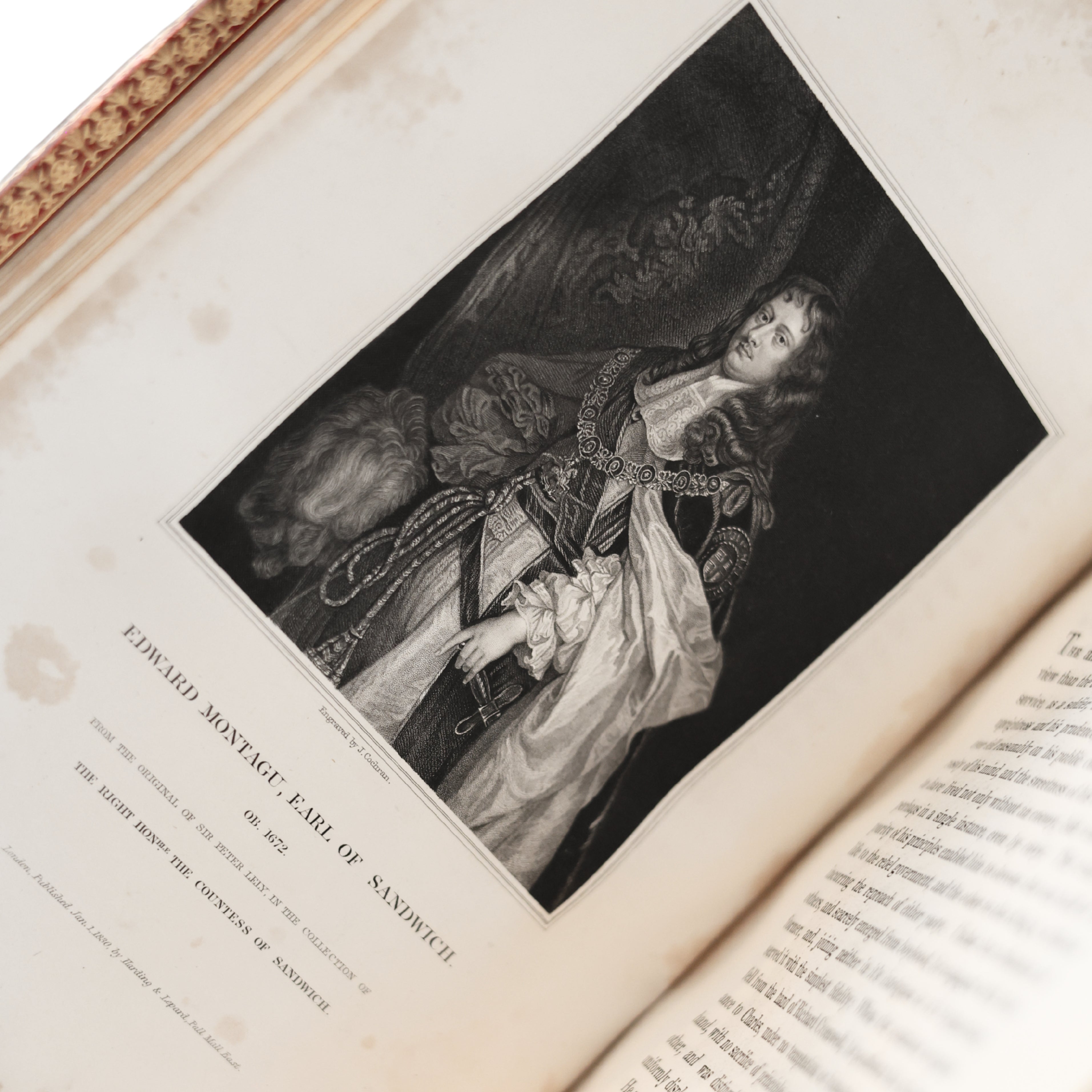 "Portraits of Illustrious Personages of Great Britain" (1829) by Edmund Lodge