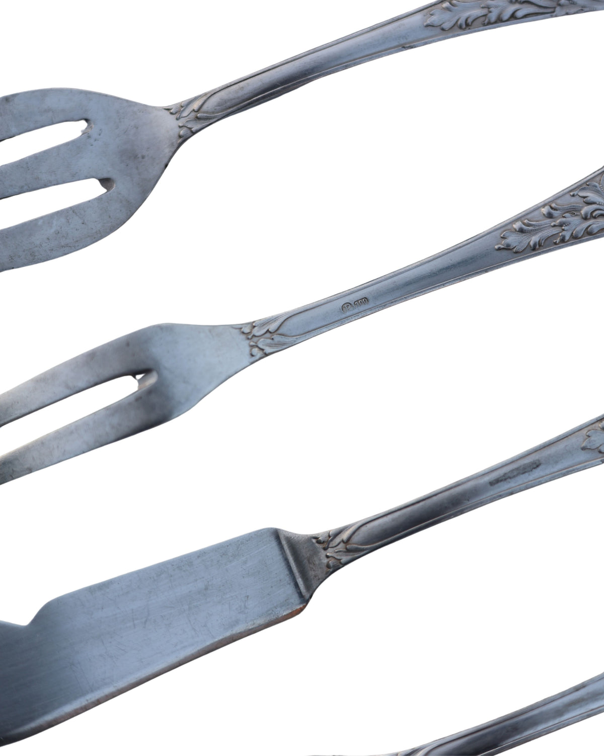 Extra Silver Charcuterie Set-4