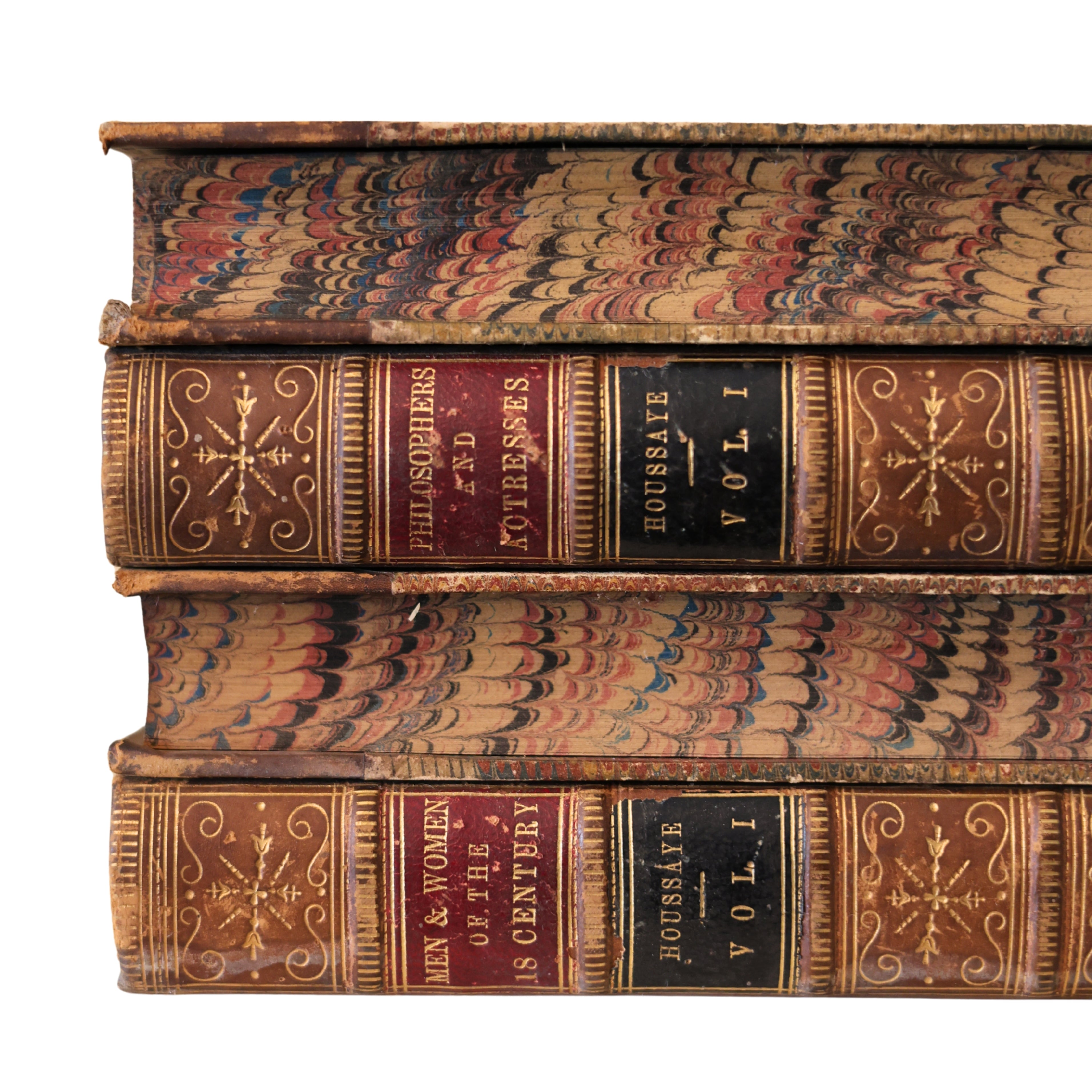 "Philosophers and Actresses... of the Eighteenth Century" (1852-1853) by Arsene Houssaye