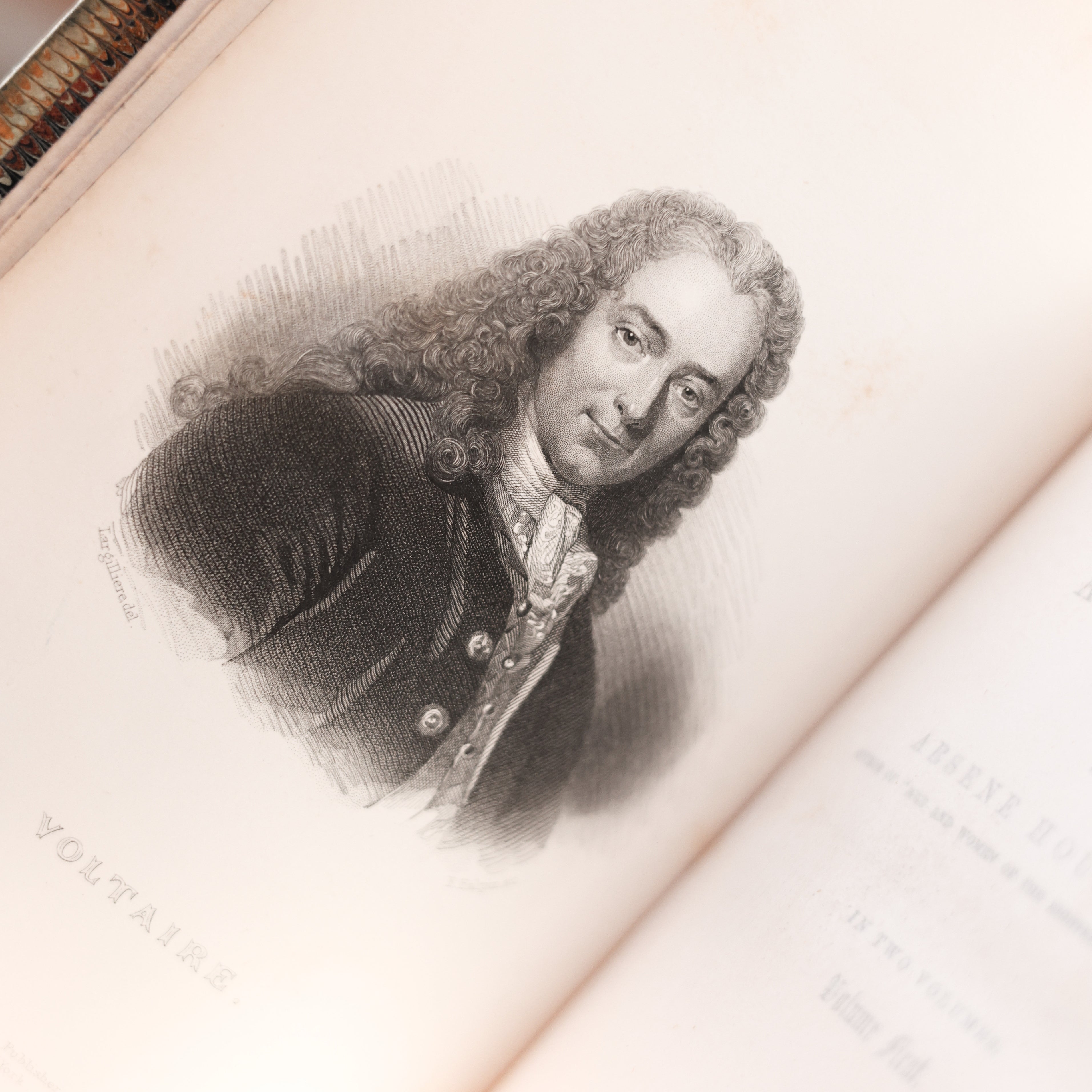 "Philosophers and Actresses... of the Eighteenth Century" (1852-1853) by Arsene Houssaye