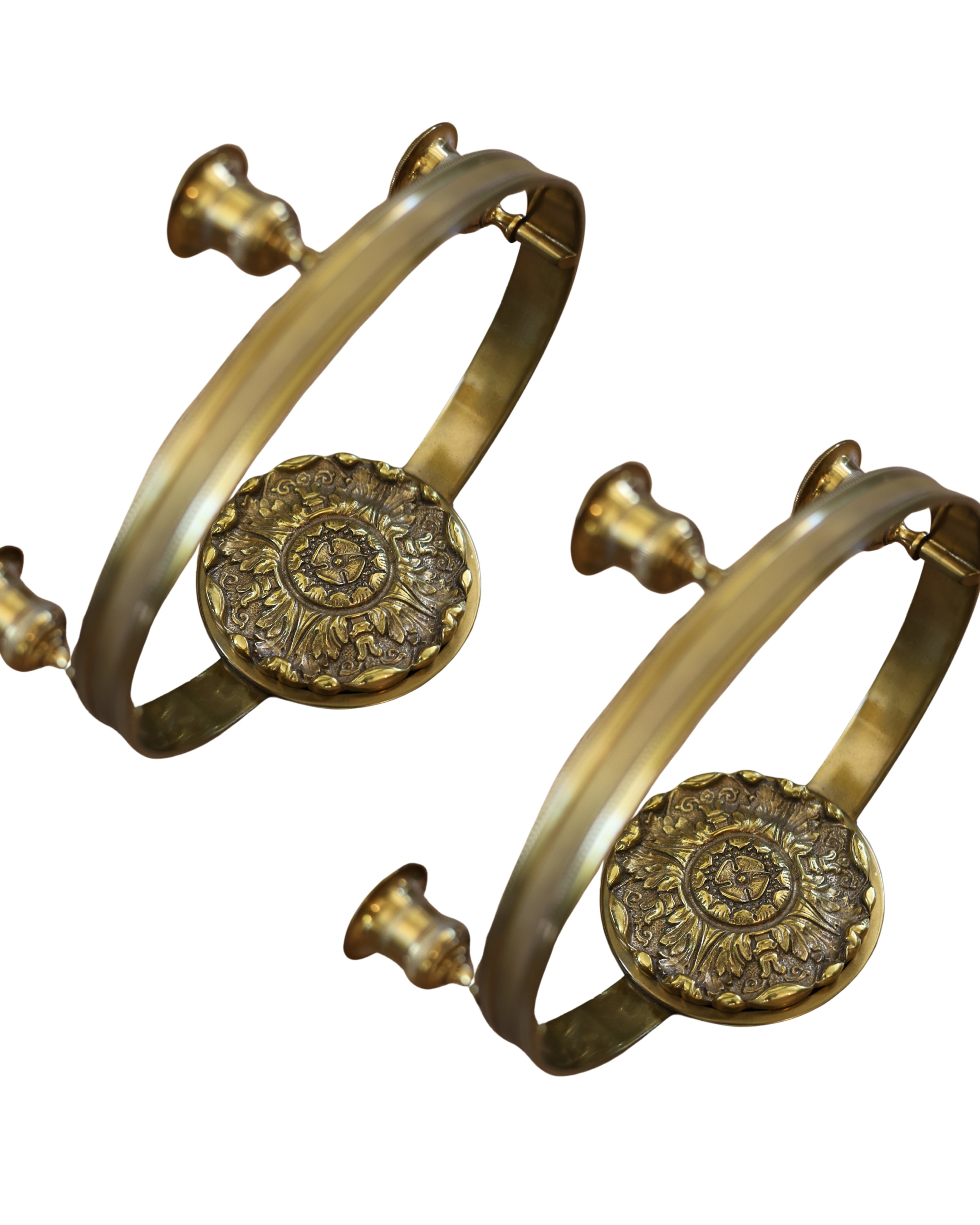 Empire Three-Light Ring Sconces-3